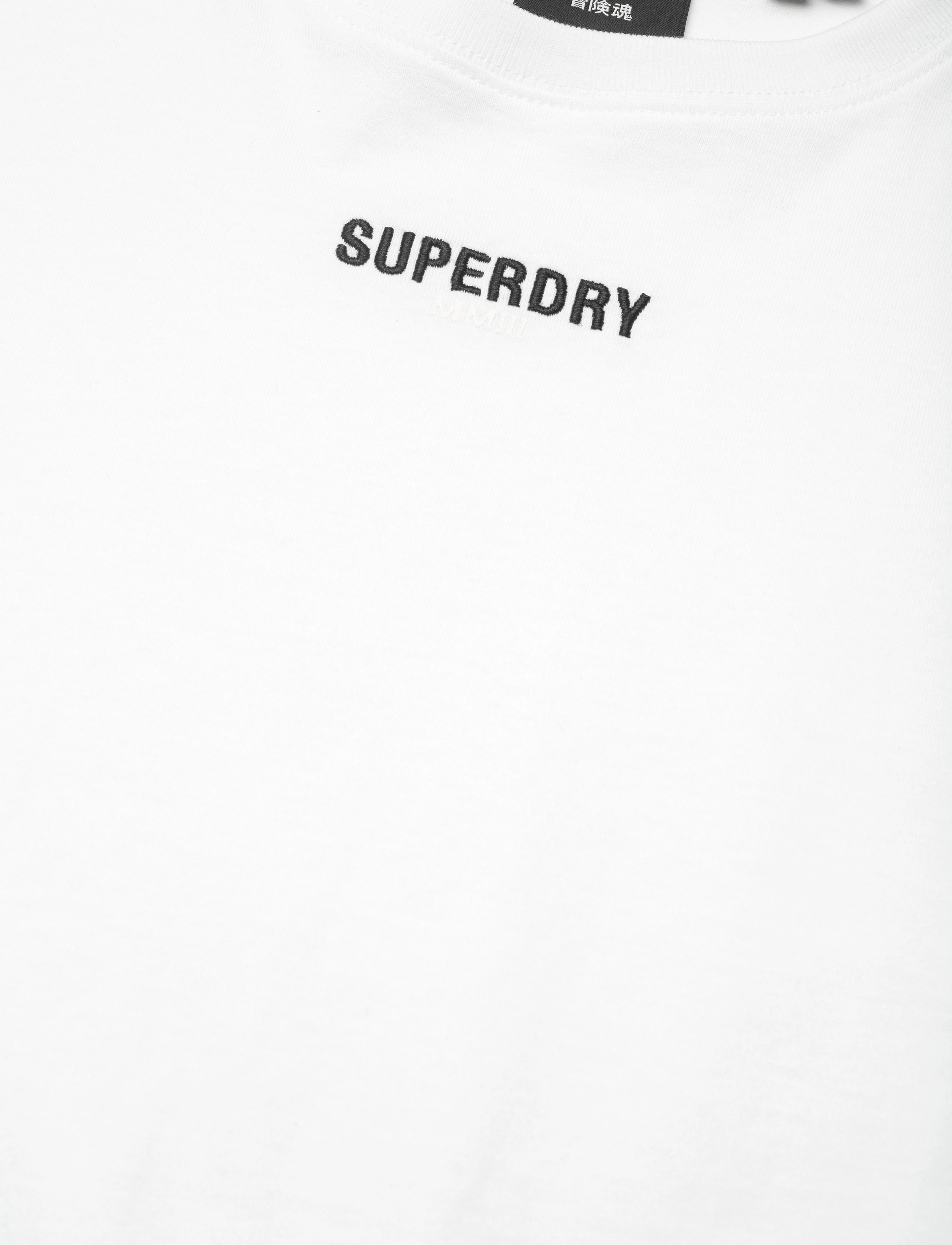 Superdry - CODE MICRO LOGO TEE - optic - 2
