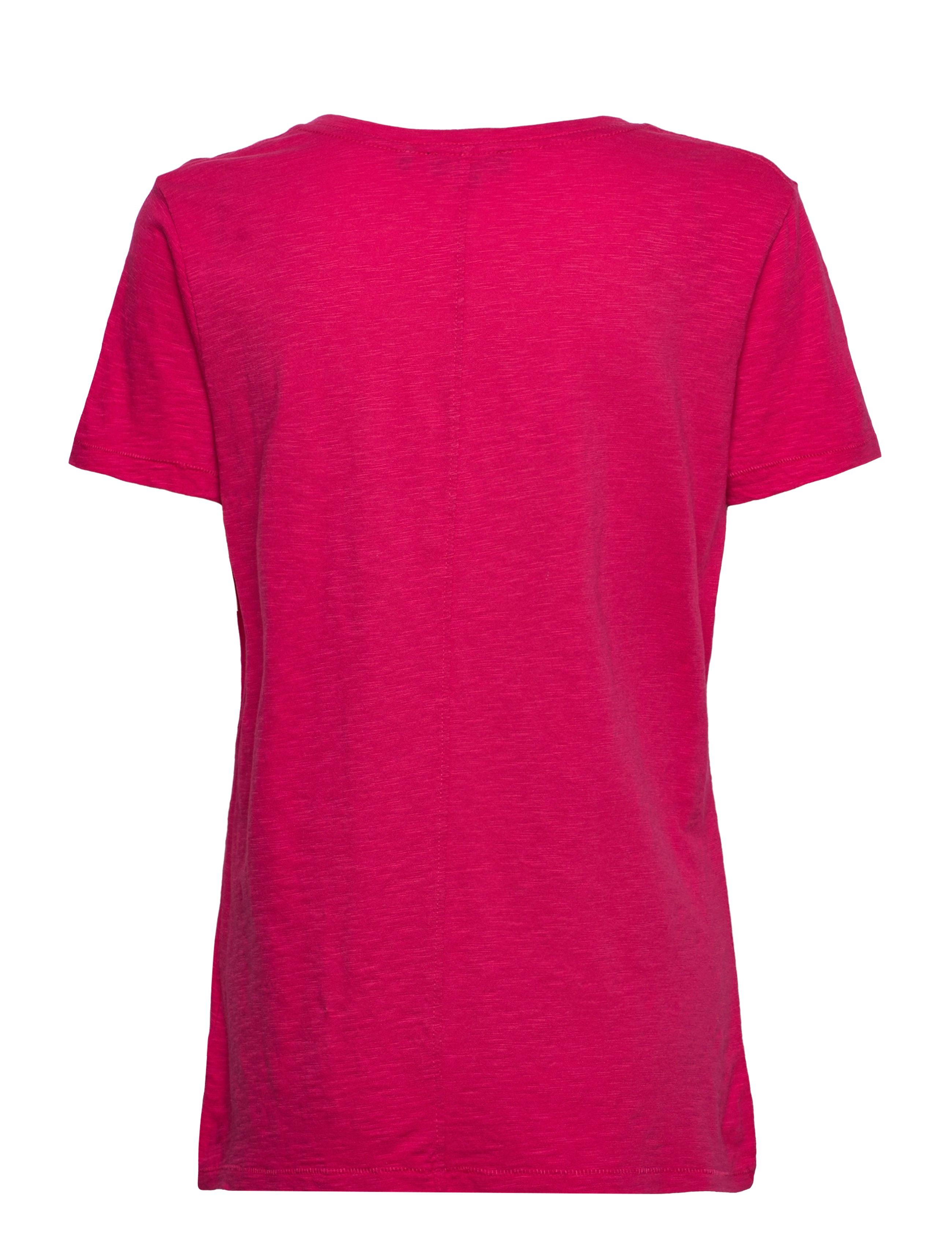 Superdry - STUDIOS SLUB PKT VEE NECK TEE - highland berry - 1