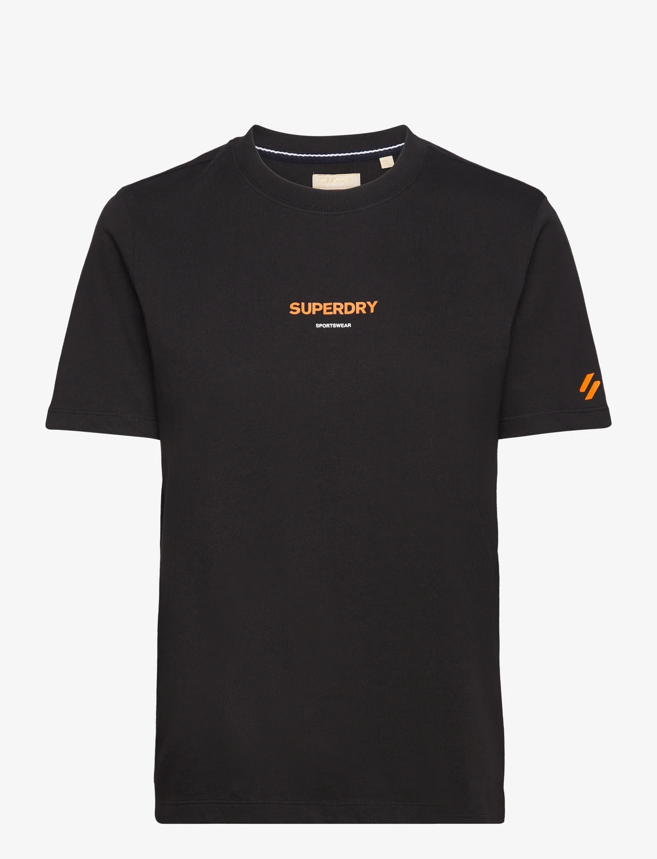 Superdry - SPORTSWEAR LOGO RELAXED TEE - t-shirts - black - 0