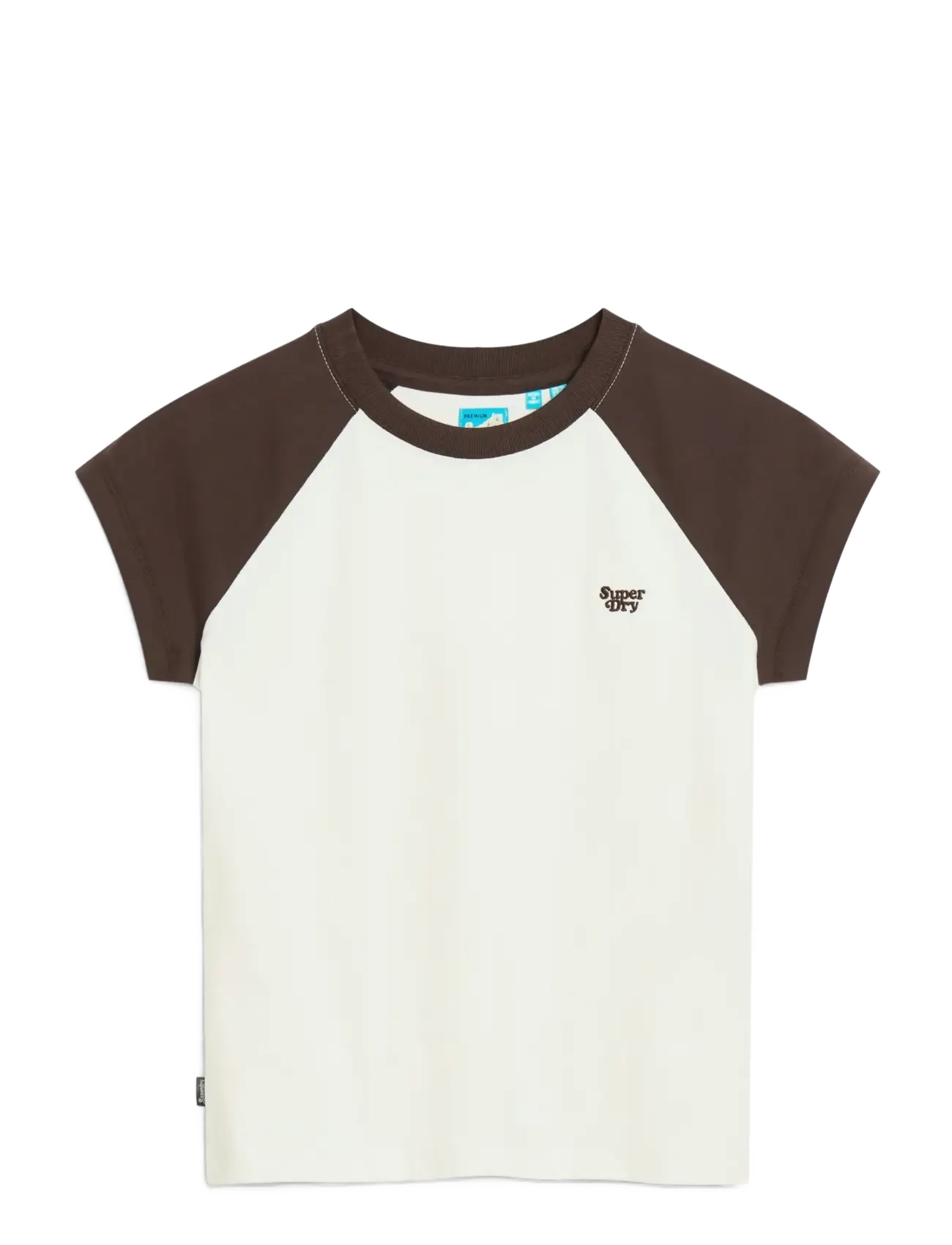 DARK BROWN/ OFF WHITE