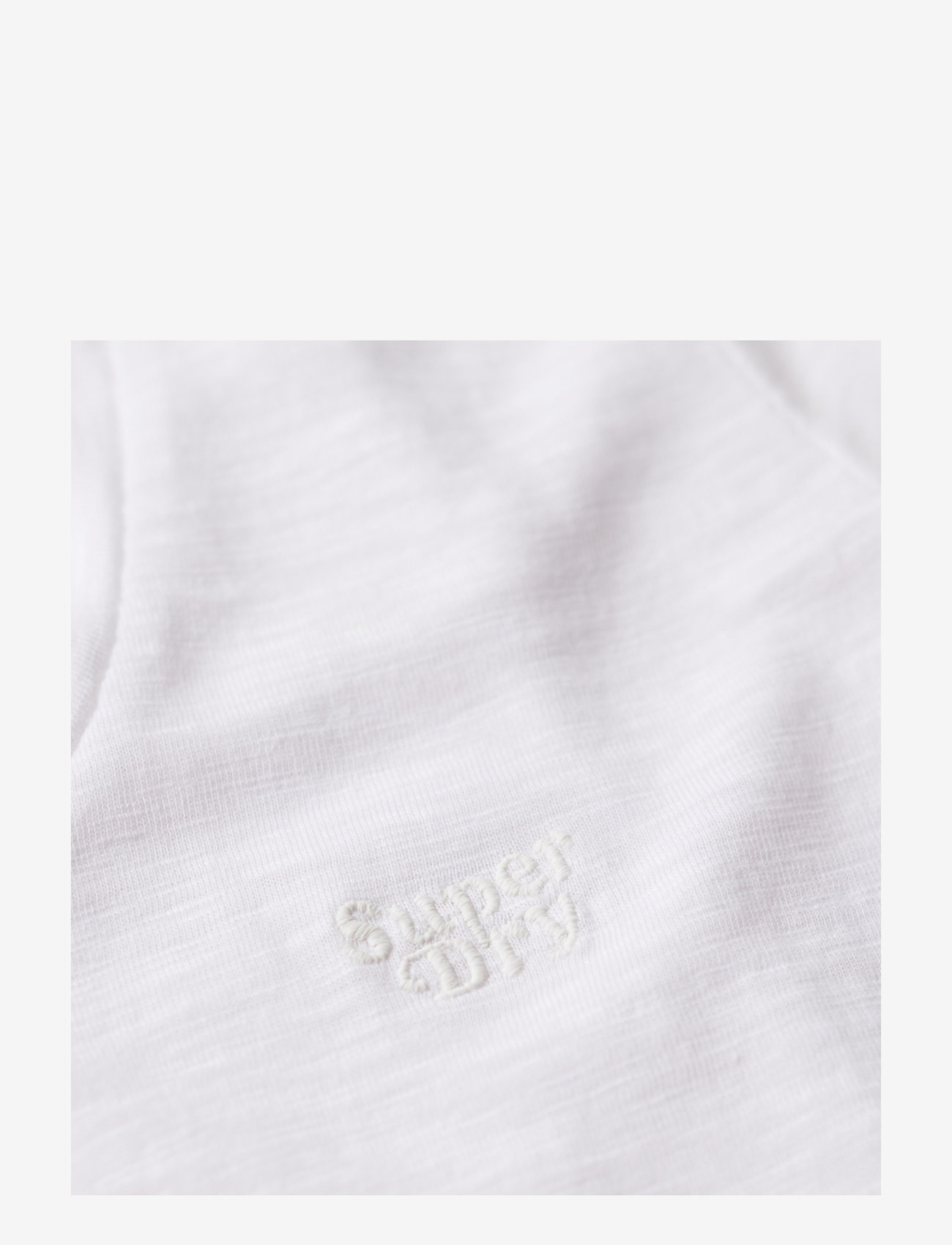 Superdry - SCOOP NECK TEE - efterårstøj - optic - 2