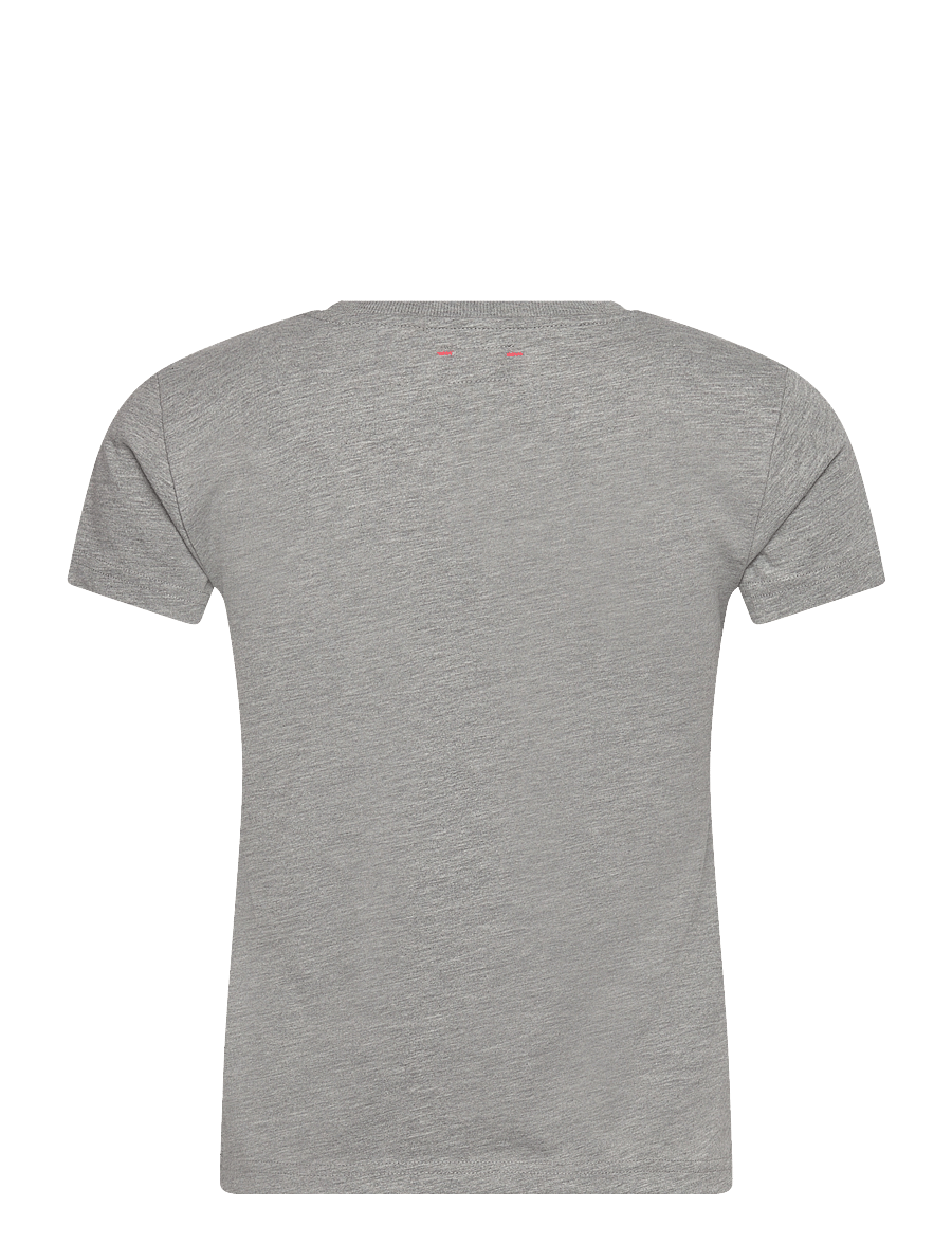 Superdry - ATH GRAPHIC FITTED TEE - t-shirts - grey marl - 2