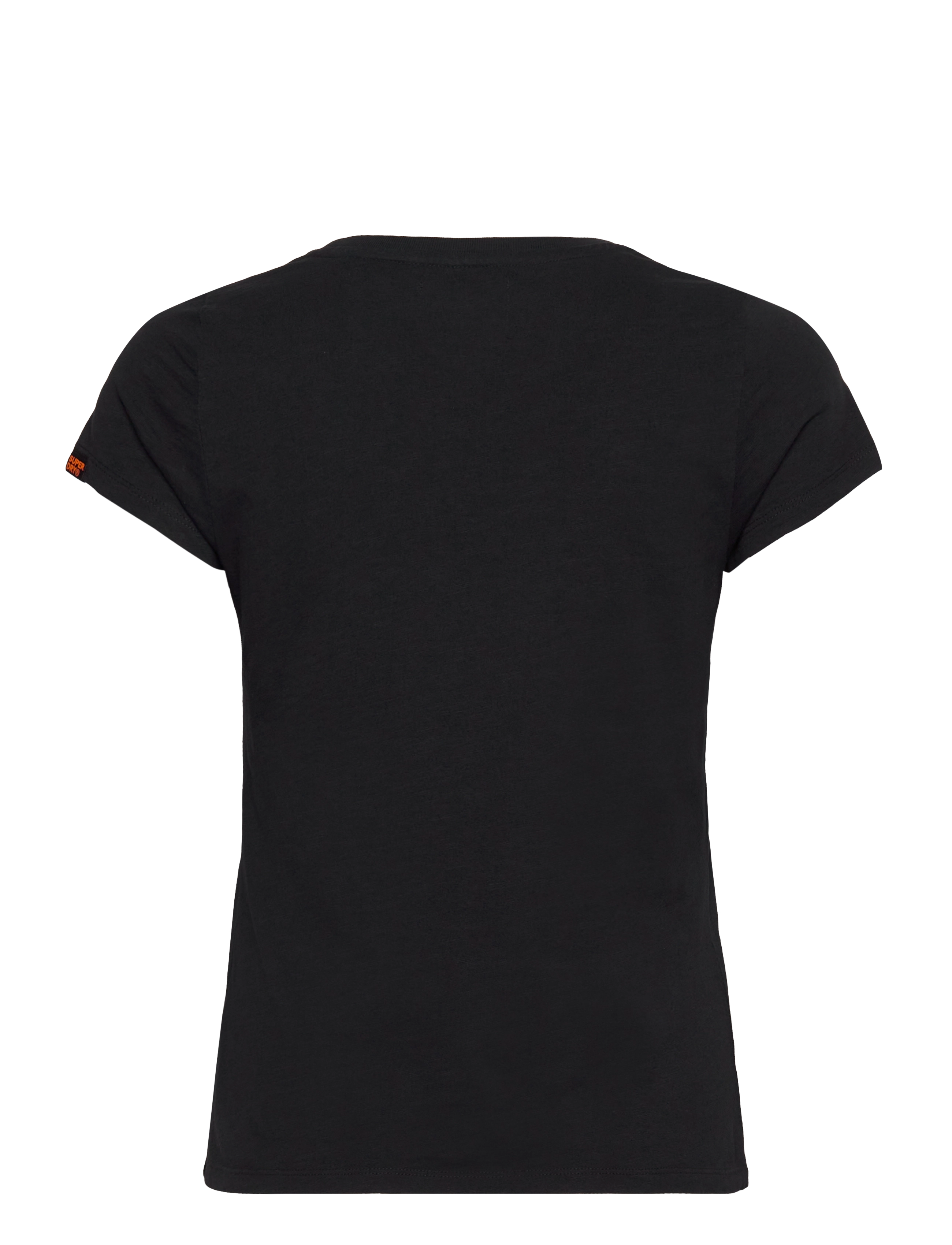 Superdry - LO-FI BIKER SCOOP NECK TEE - black - 2