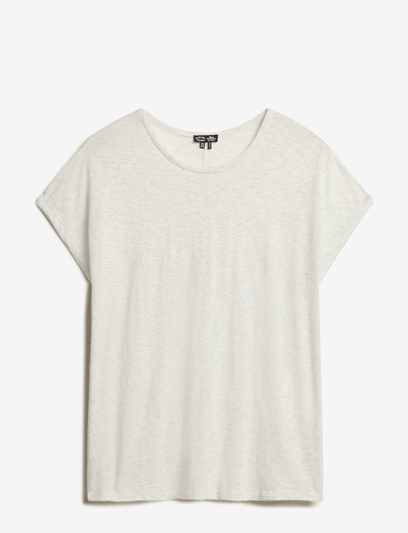 Superdry - STUDIOS LOOSE TEE - starlight grey marl - 1