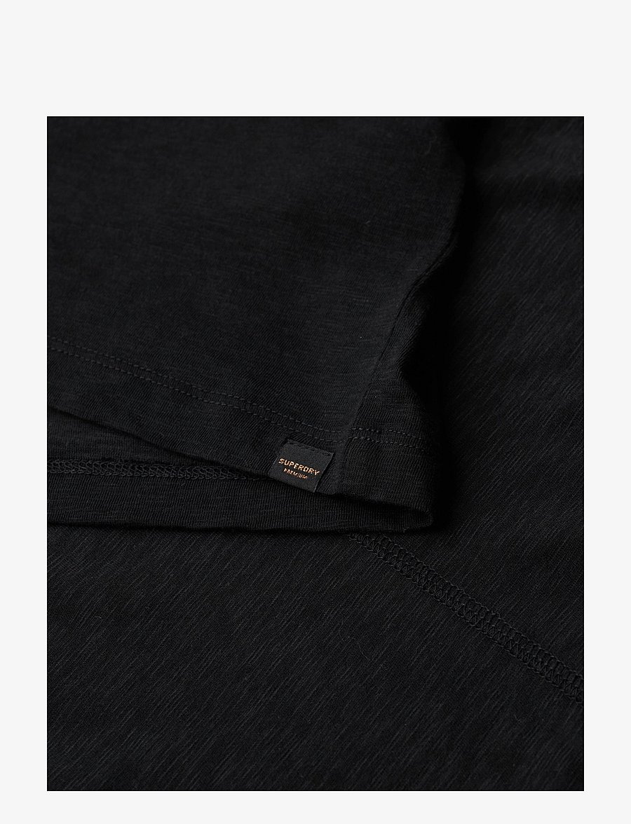 Superdry - STUDIOS DROPPED SHOULDER TEE - t-shirts - black - 2