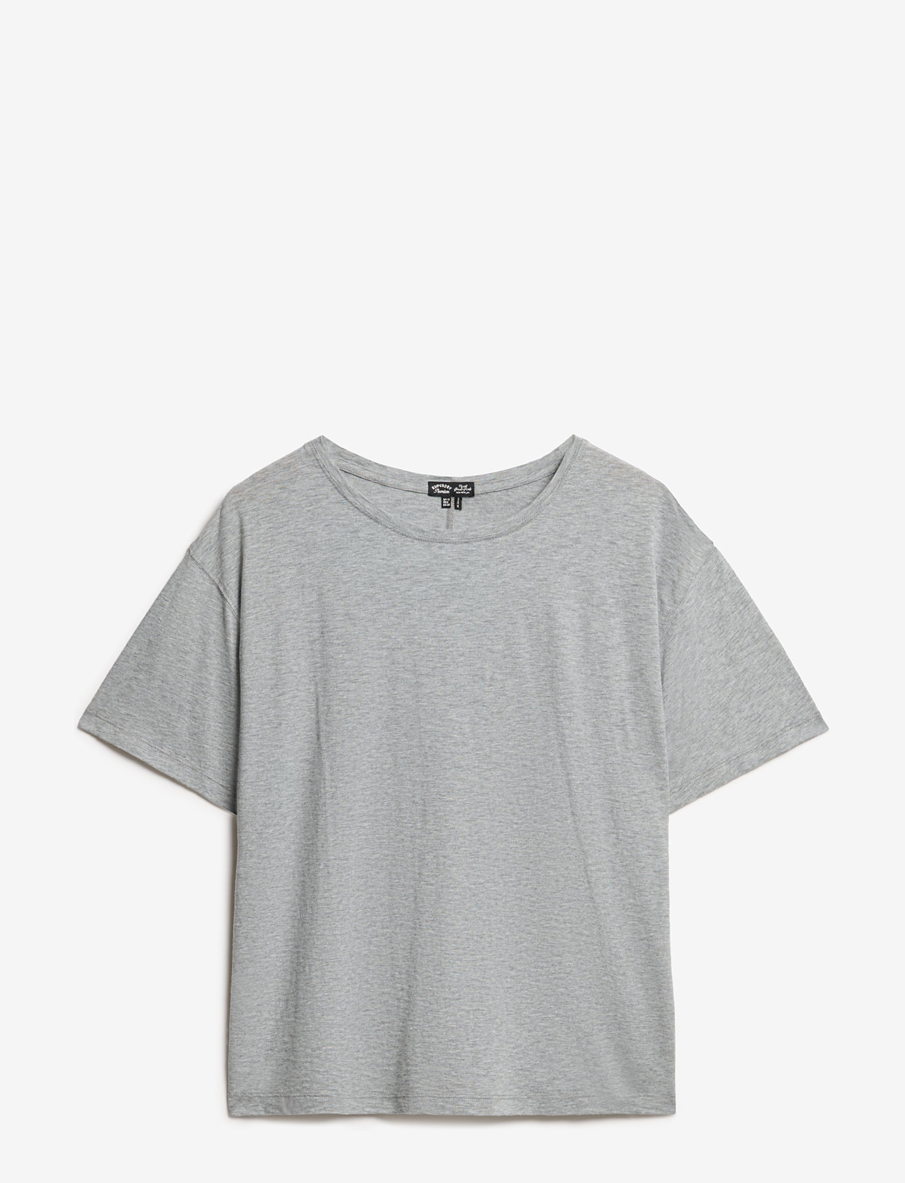 Superdry - STUDIOS DROPPED SHOULDER TEE - madalaimad hinnad - smoke grey marl - 1
