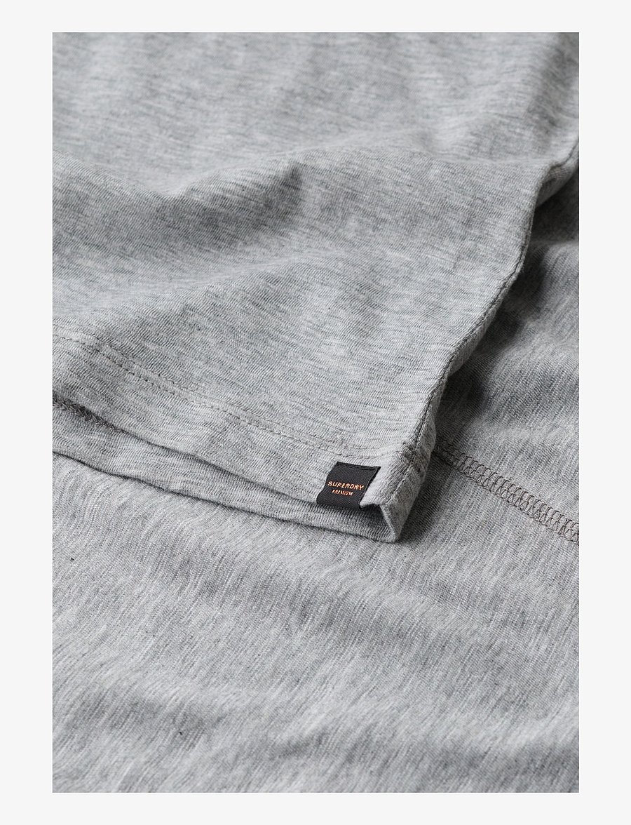 Superdry - STUDIOS DROPPED SHOULDER TEE - t-shirts - smoke grey marl - 2