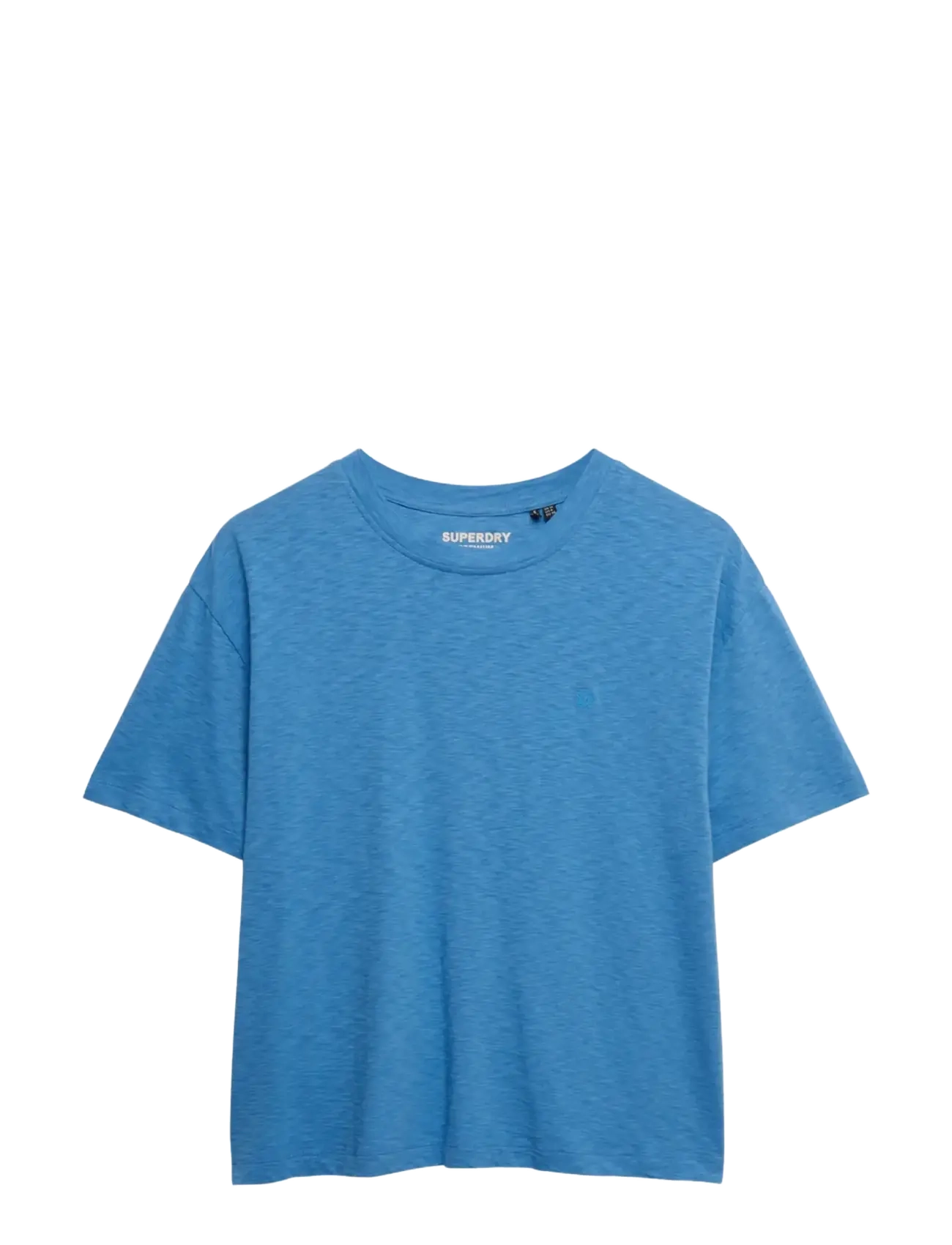 Superdry STUDIOS CREW TEE - Tøj - BLUE YONDER / blue