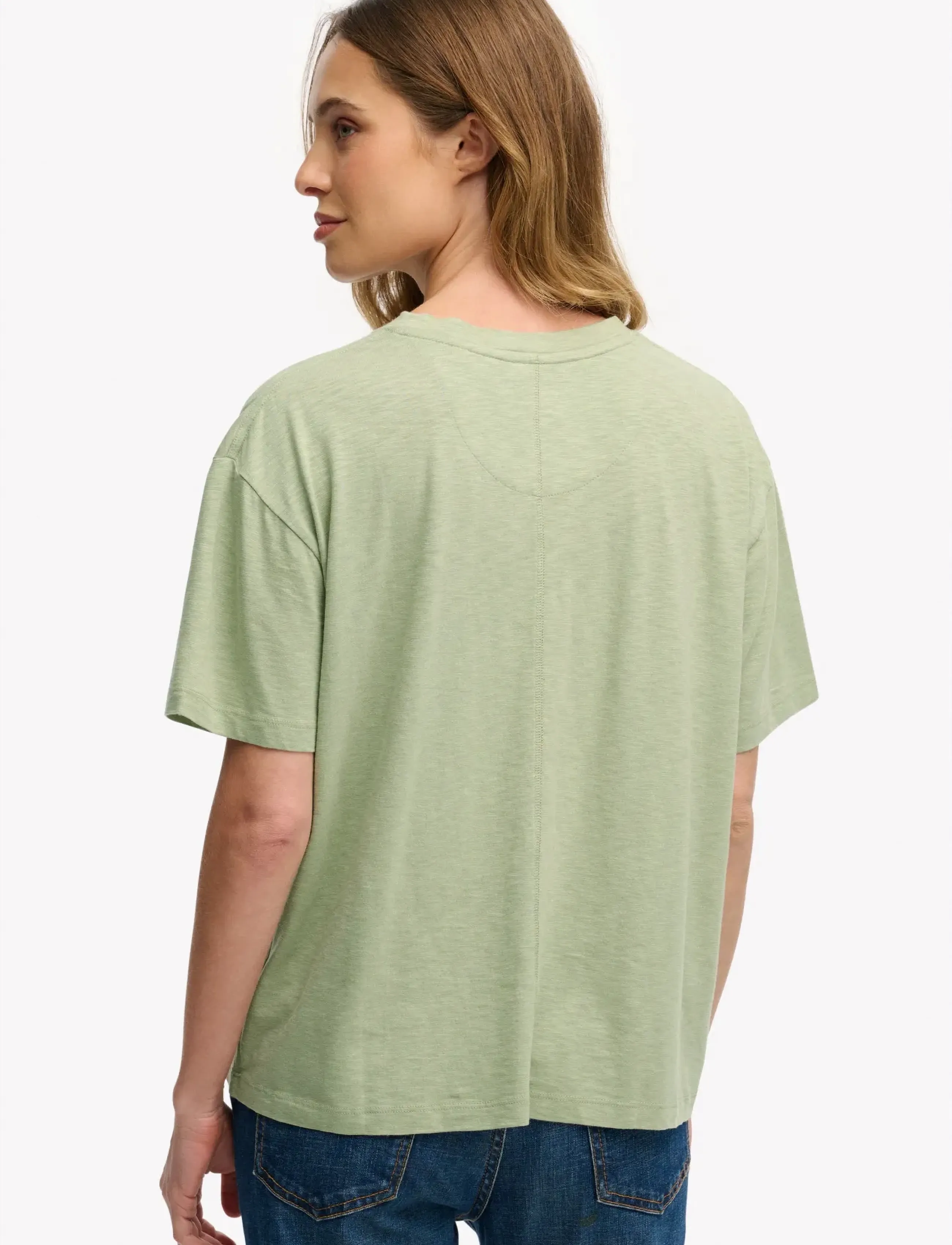 Superdry - STUDIOS CREW TEE - t-shirts - dusty sage - 5