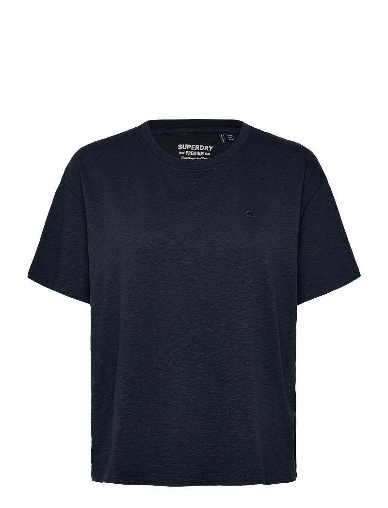 Superdry - STUDIOS CREW TEE - t-shirts - eclipse navy - 1