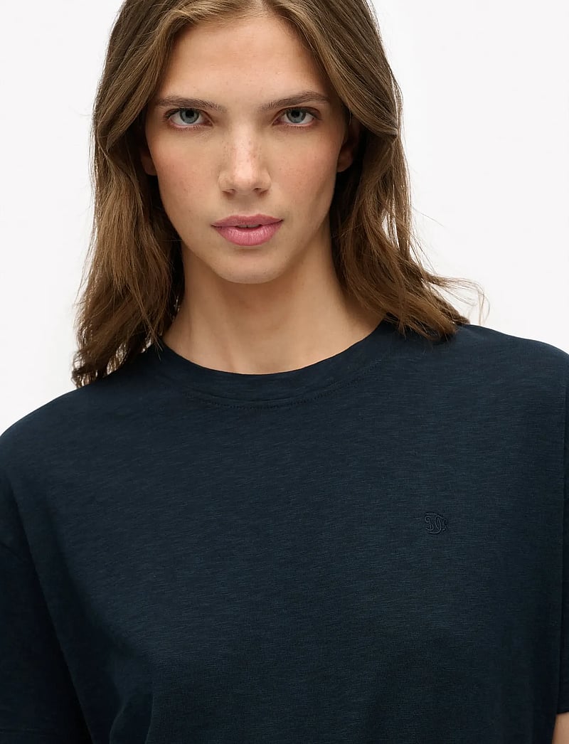 Superdry - STUDIOS CREW TEE - t-shirts - eclipse navy - 3