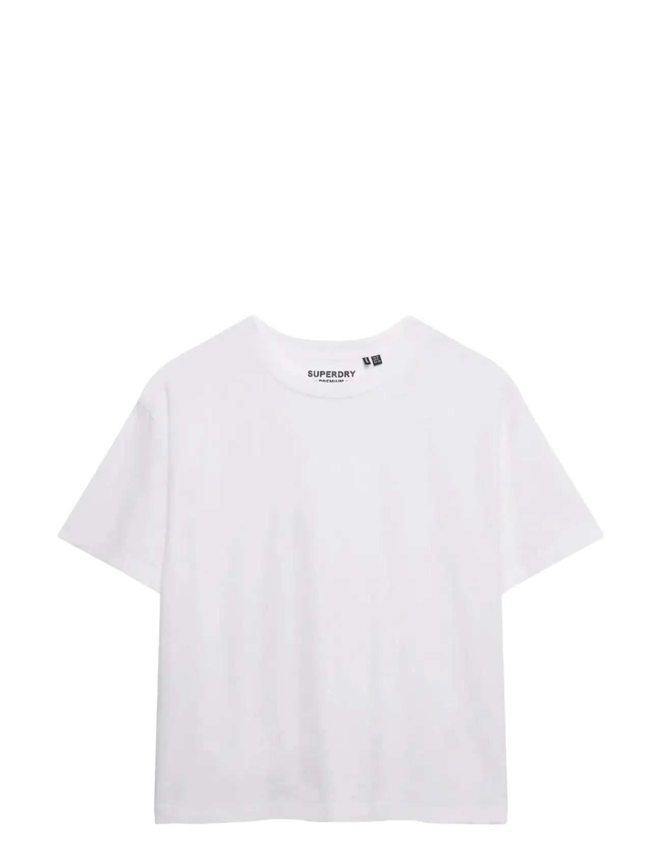 Superdry STUDIOS CREW TEE - Superdry - OPTIC / white