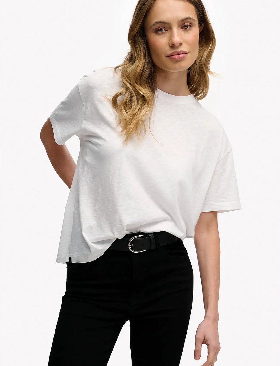 Superdry - STUDIOS CREW TEE - t-shirts - optic - 3