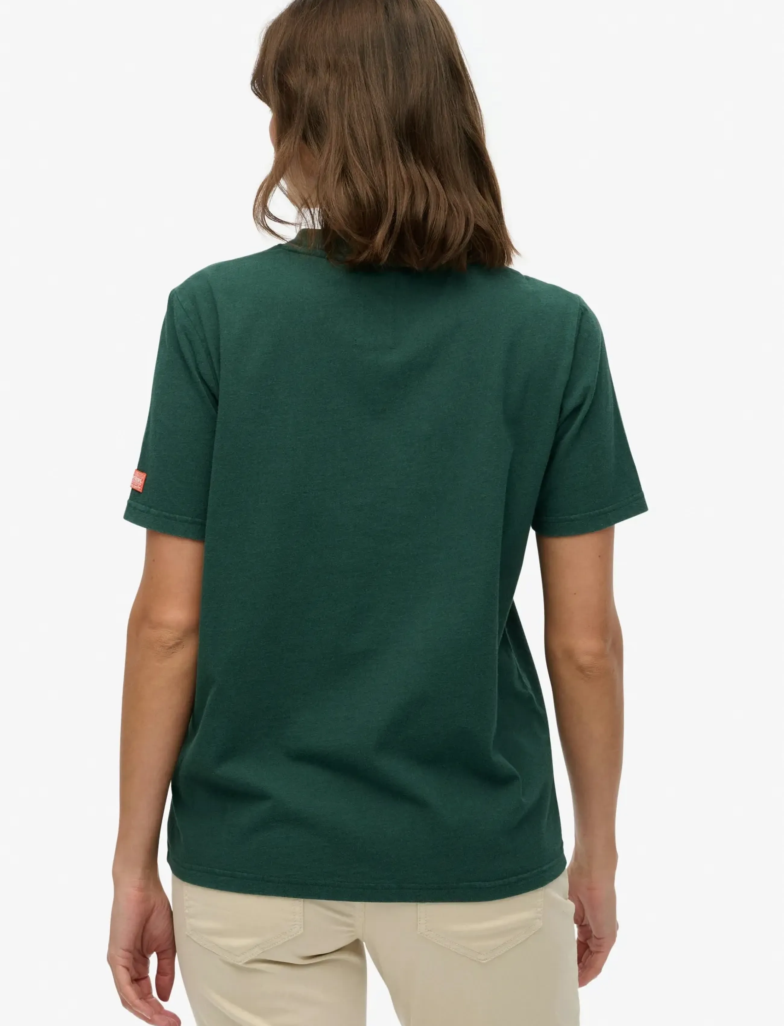 Superdry - TOKYO NARRATIVE RELAXED TEE - t-shirts - enamel green - 2