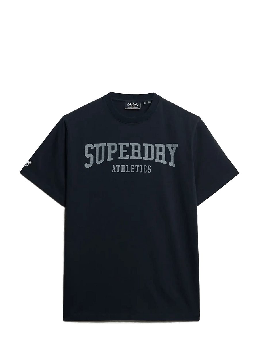 Superdry - ATH ESS OVERSIZED TSHIRT - t-särgid - eclipse navy - 1