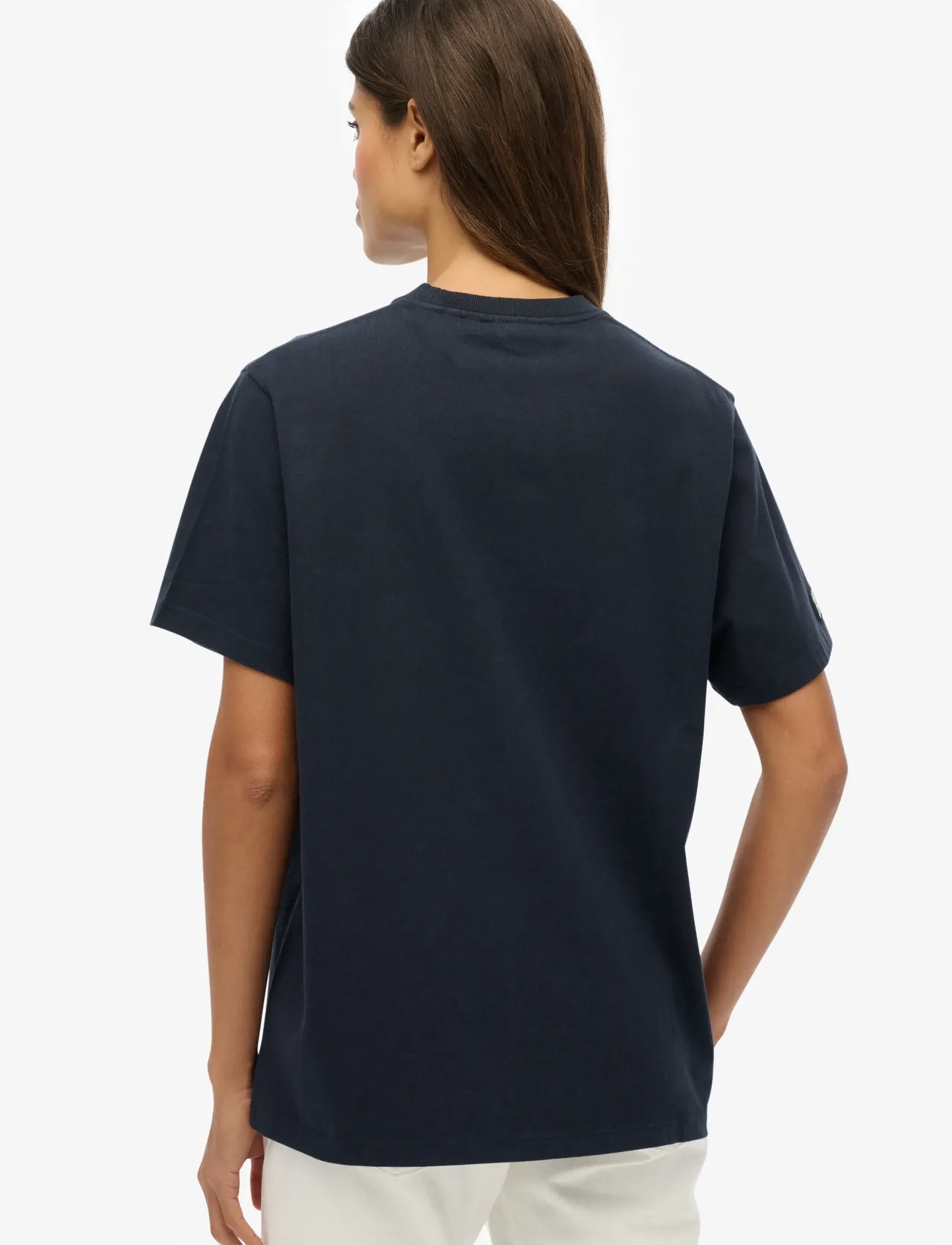 Superdry - ATH ESS OVERSIZED TSHIRT - t-särgid - eclipse navy - 2