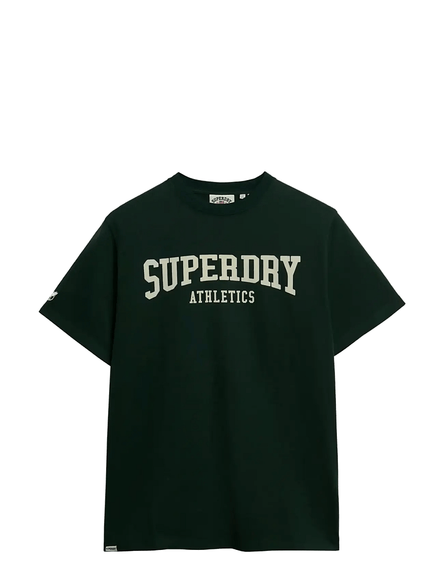 Superdry - ATH ESS OVERSIZED TSHIRT - t-shirts - enamel green - 2