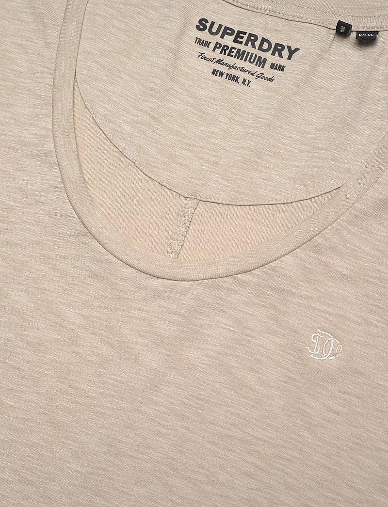 Superdry - STUDIOS SCOOP NECK TEE - t-shirts - feather grey - 5