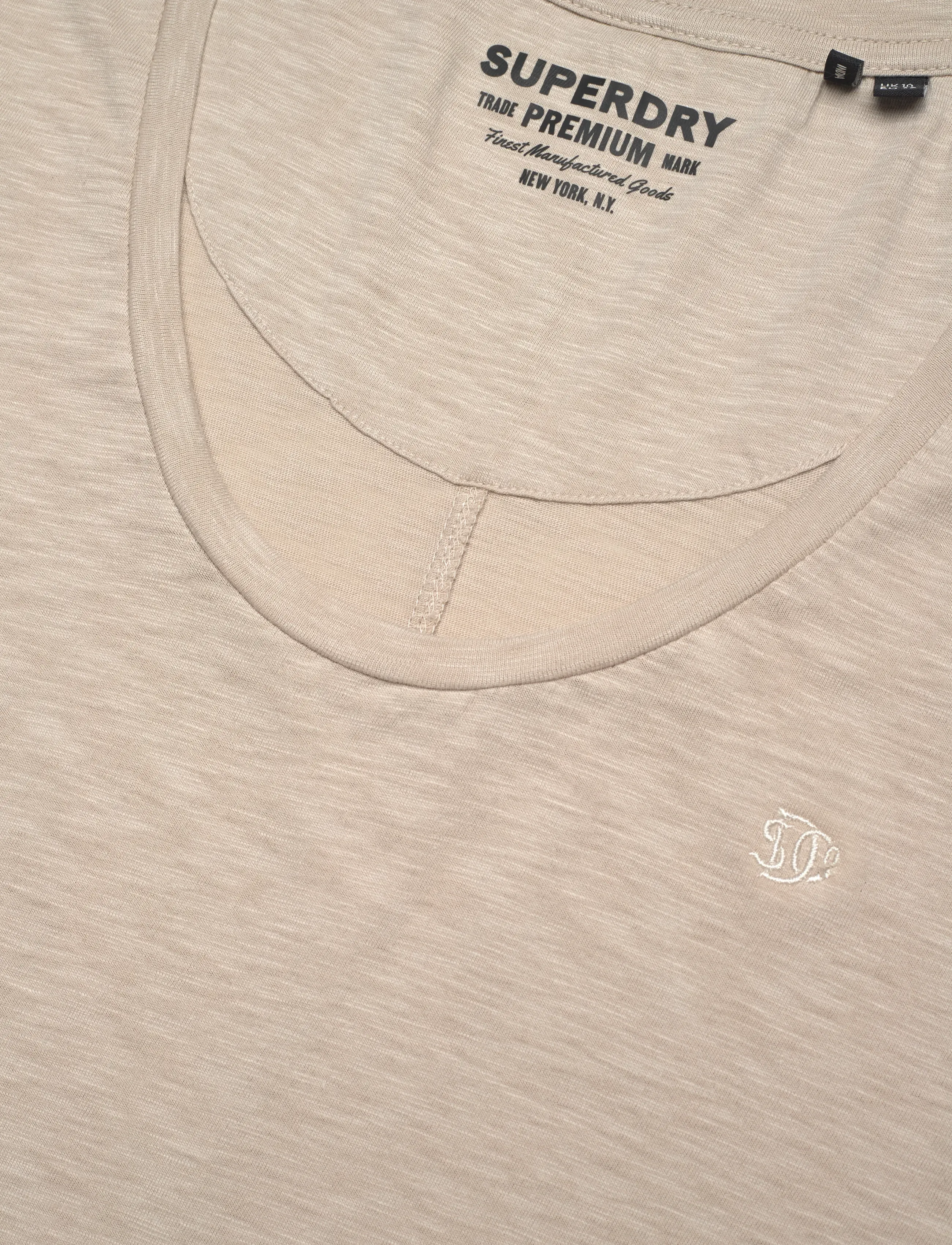 Superdry - STUDIOS SCOOP NECK TEE - die niedrigsten preise - feather grey - 5