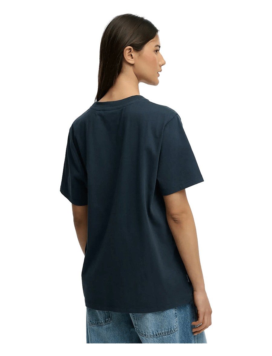 Superdry - ESSENTIAL LOGO LOOSE TEE - t-paidat - eclipse navy - 3