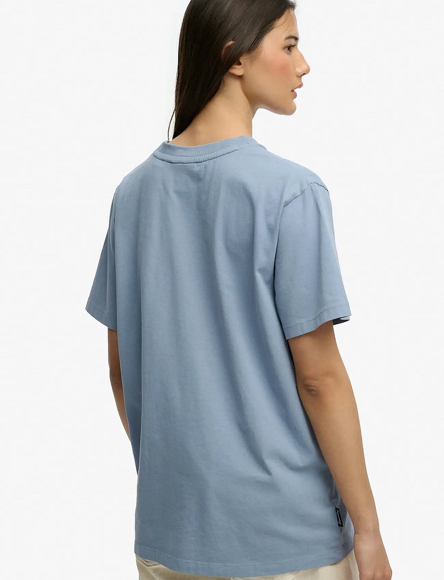 Superdry - ESSENTIAL LOGO LOOSE TEE - t-shirts - tidal blue - 2
