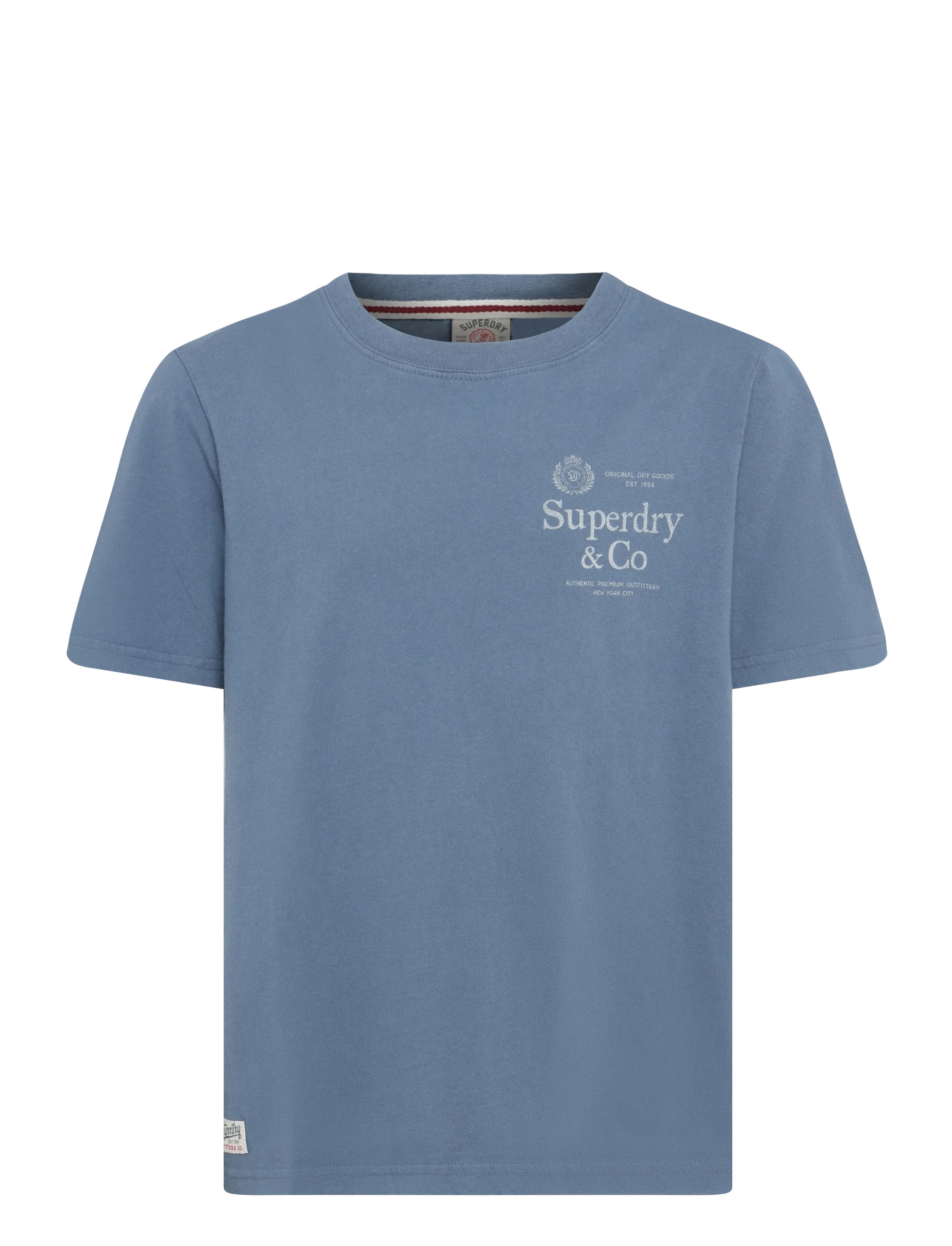 Superdry LUXE CASUAL RLXD TEE - Kläder - VINTAGE INDIGO / blue