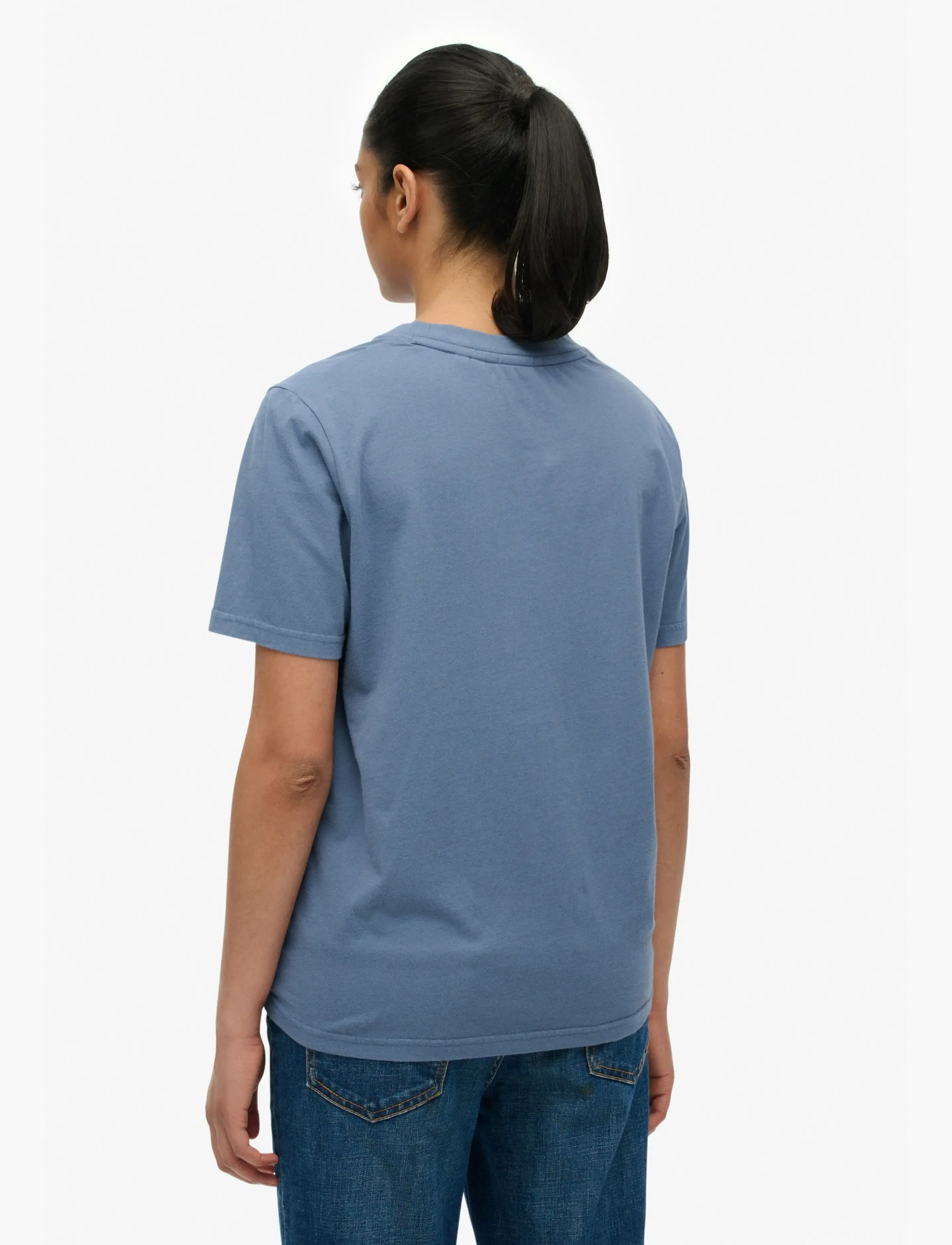 Superdry - LUXE CASUAL RLXD TEE - t-shirts - vintage indigo - 2
