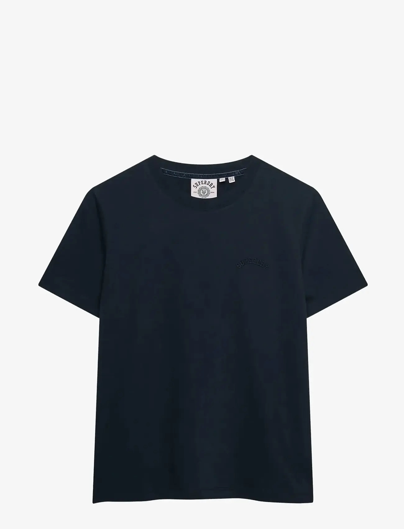 Superdry - ESSENTIAL LOGO EMB TEE - t-shirts - eclipse navy - 1