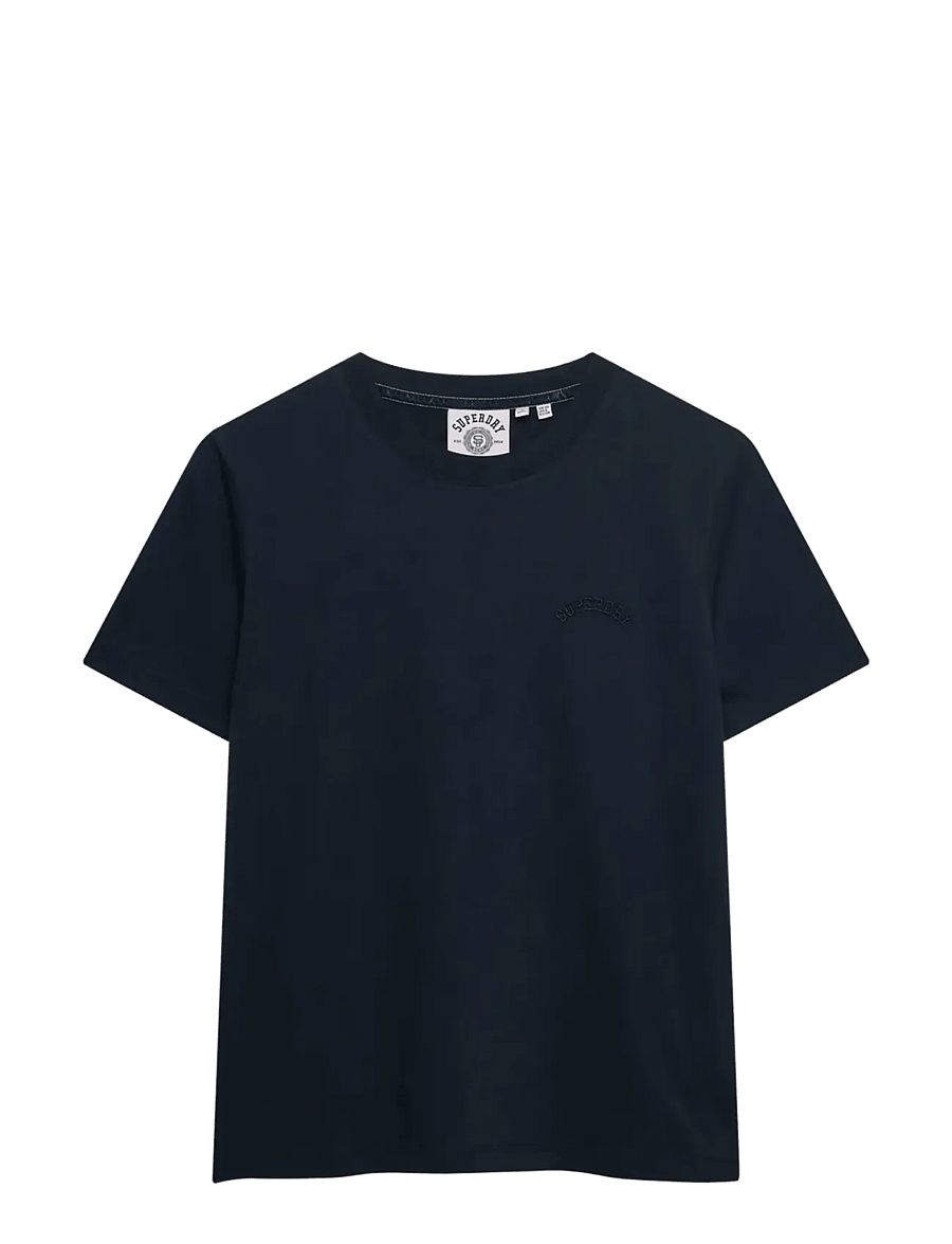 Superdry - ESSENTIAL LOGO EMB TEE - t-shirts - eclipse navy - 1