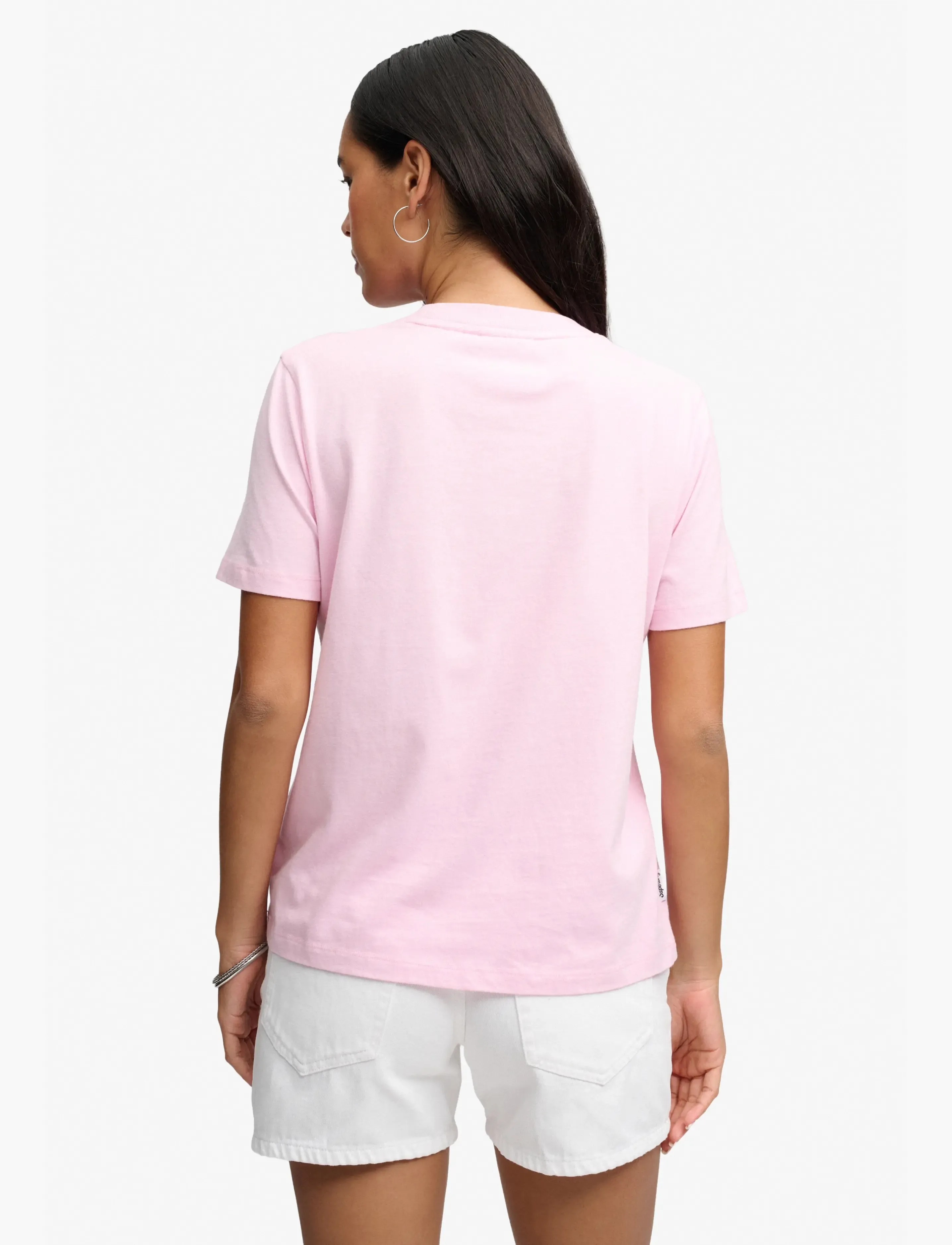 Superdry - ESSENTIAL LOGO EMB TEE - t-shirts - pink lady - 3