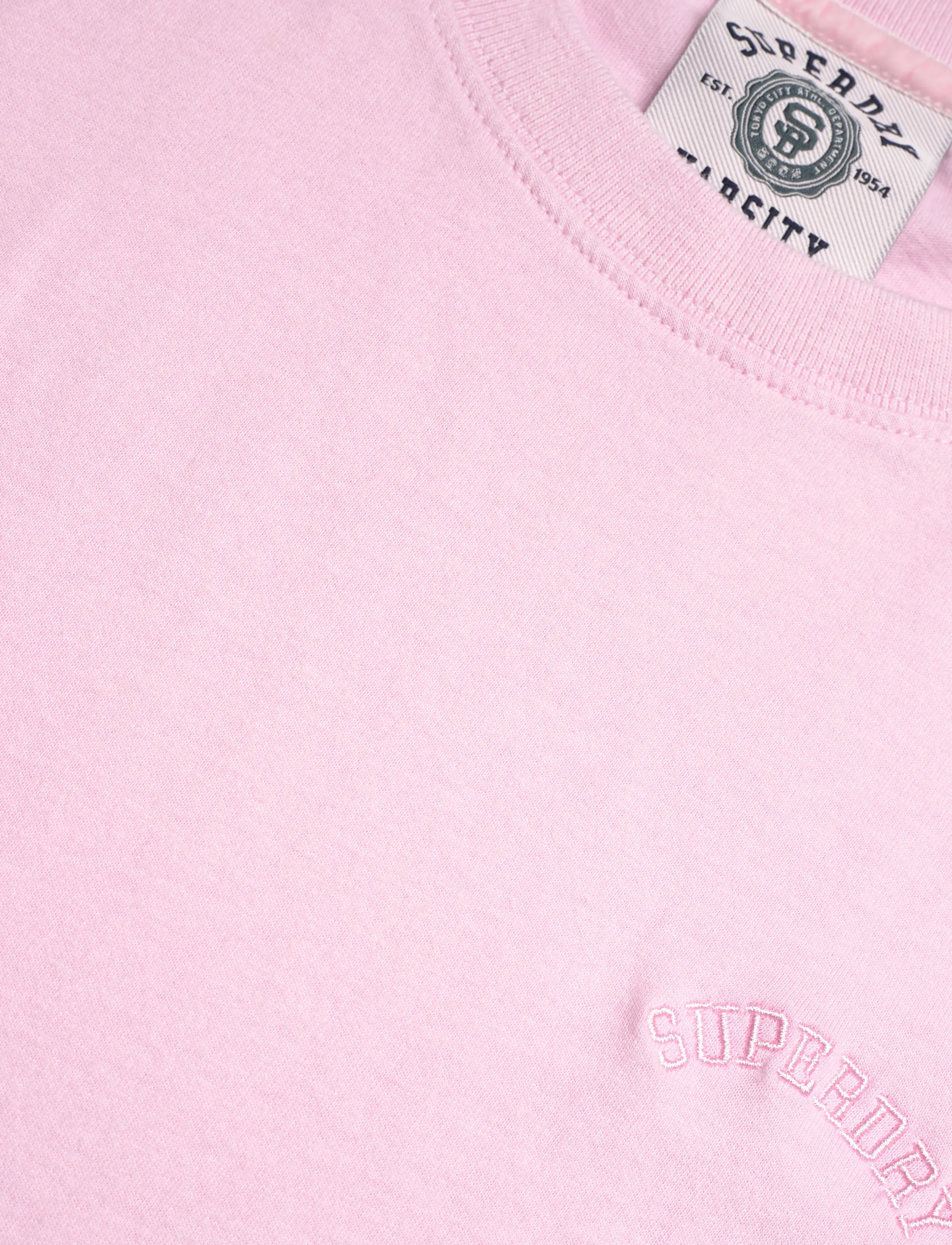 Superdry - ESSENTIAL LOGO EMB TEE - t-shirts - pink lady - 2