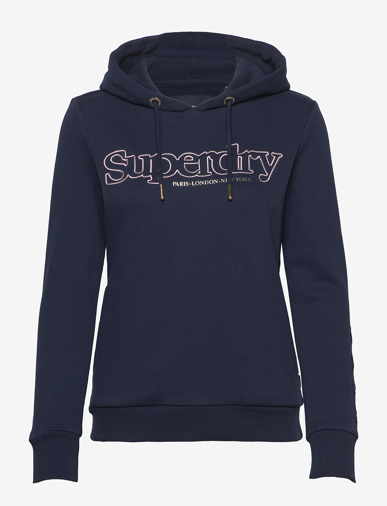 Superdry - APPLIQUE SERIF HOOD UB - richest navy - 0