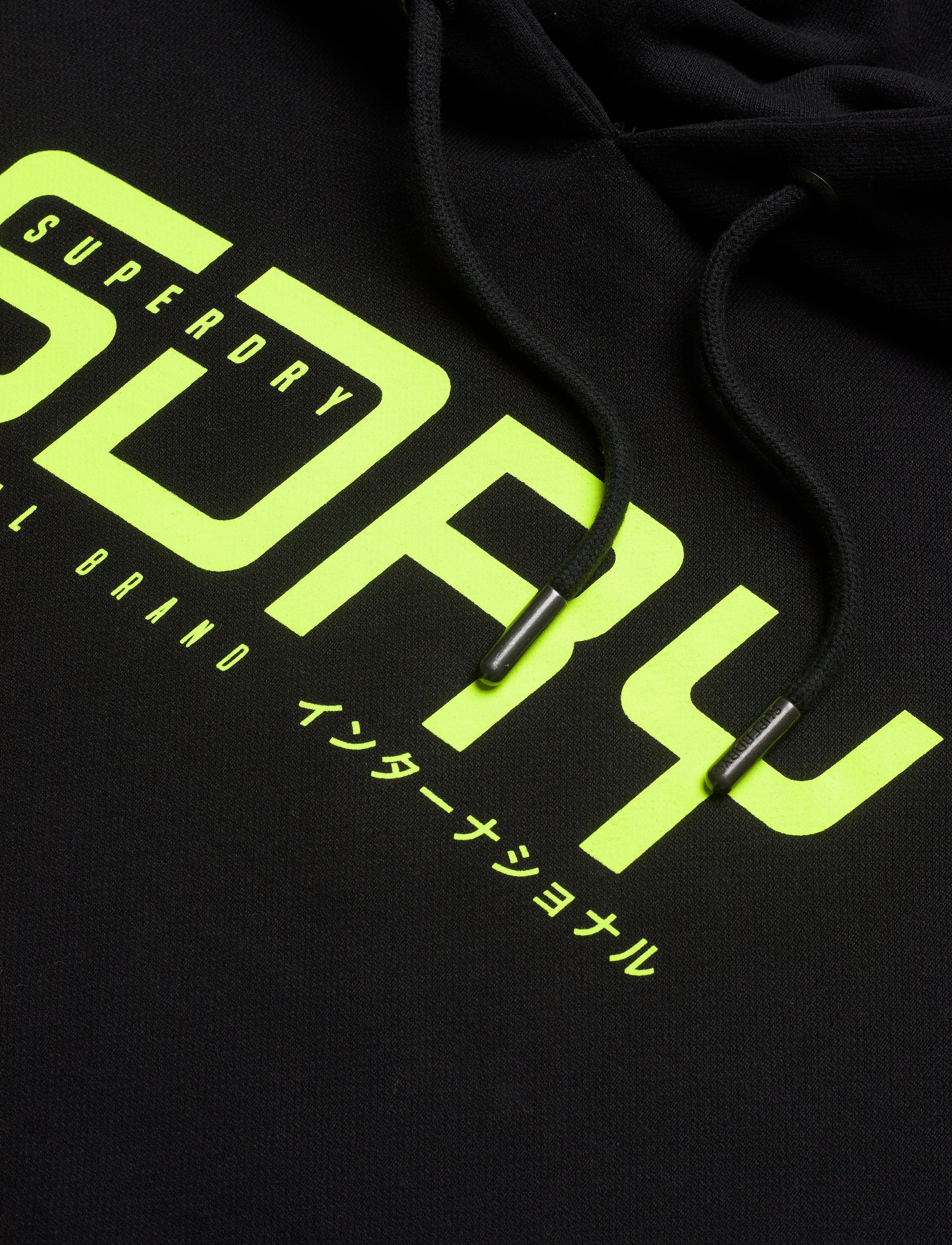 Superdry - CITY OS HOOD BR - black - 2