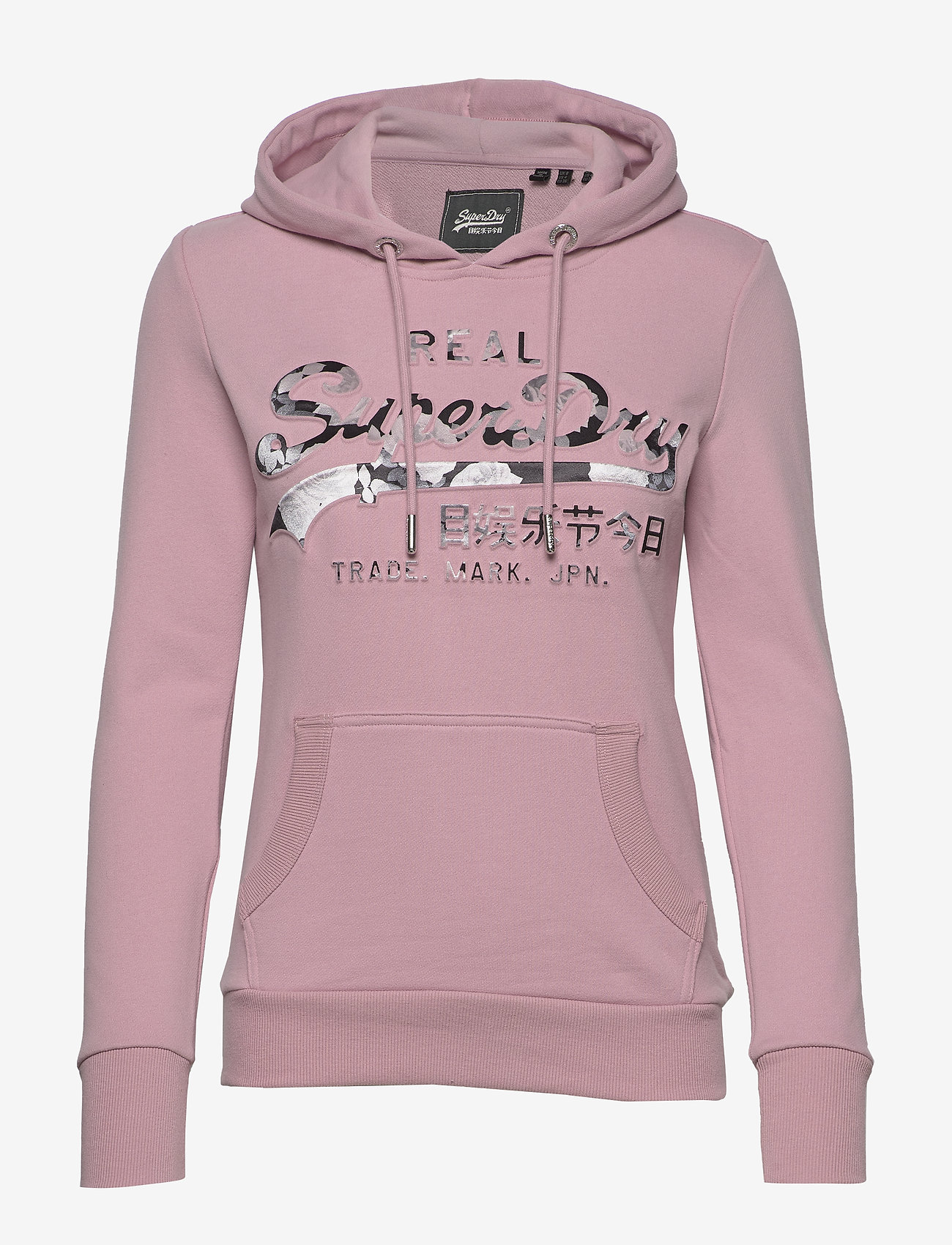 Superdry - VL PHOTO ROSE ENTRY HOOD UB - soft pink - 0