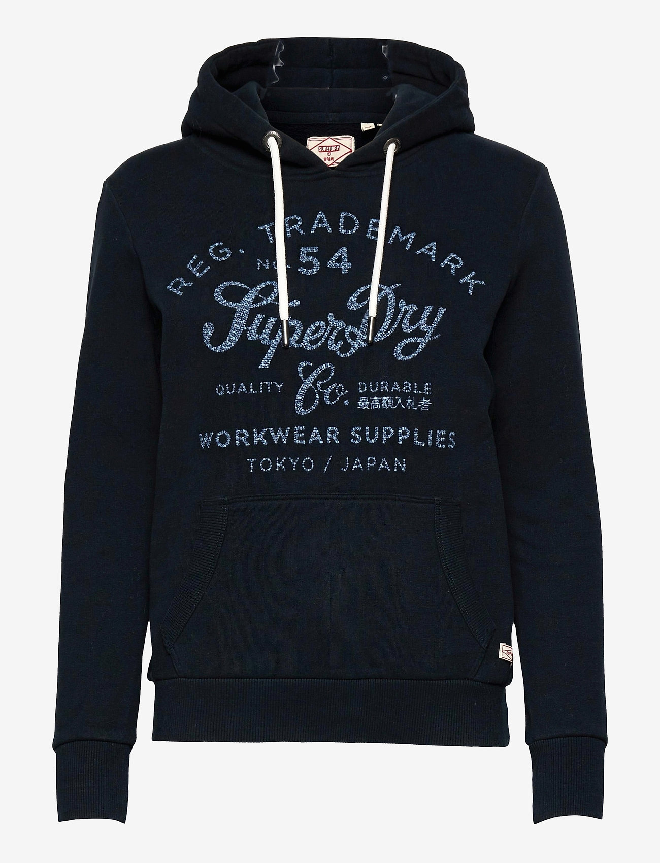 Superdry - CRAFTED WORKWEAR HOOD - eclipse navy - 0