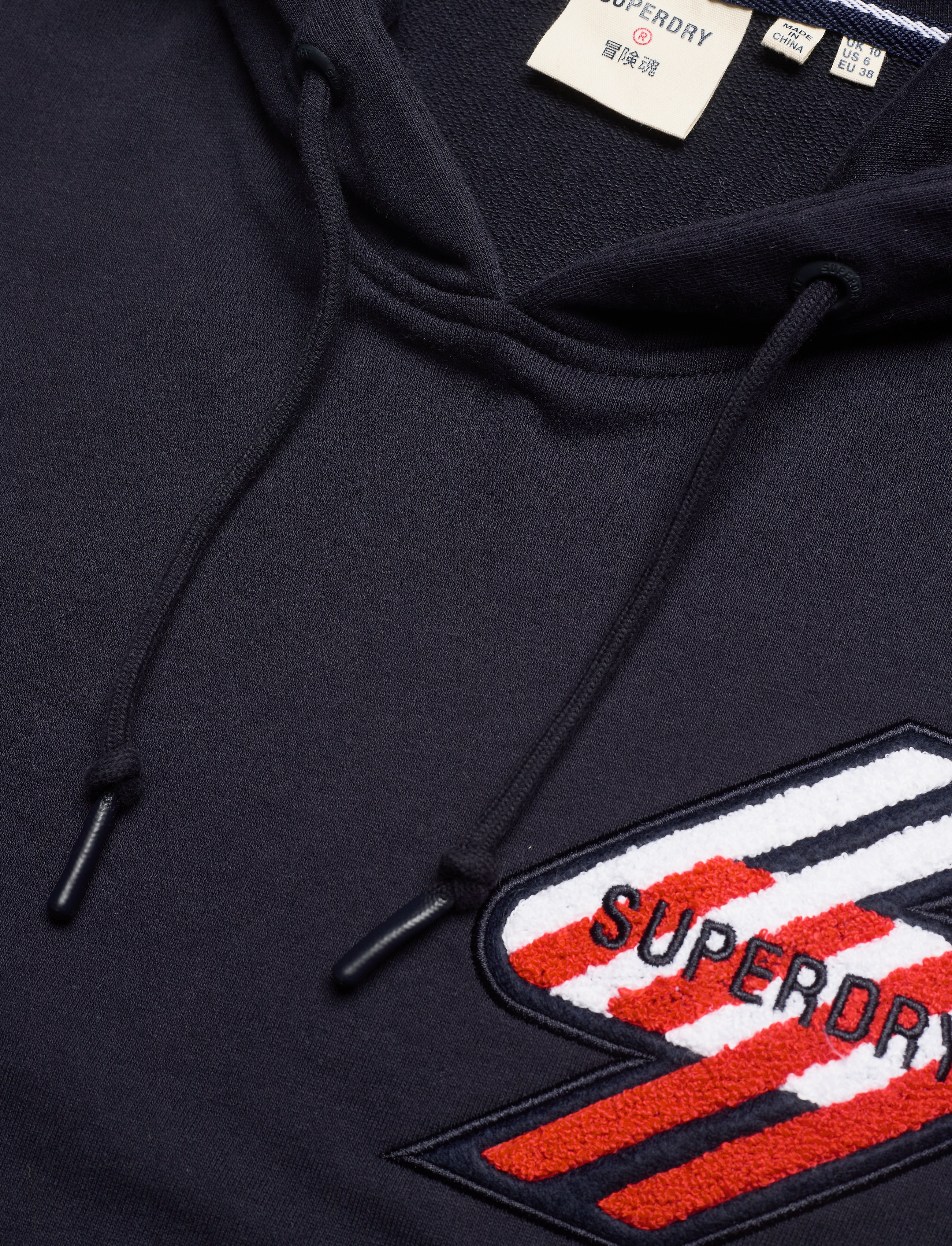 Superdry - SPORTSTYLE GRAPHIC HOOD - deep navy - 2
