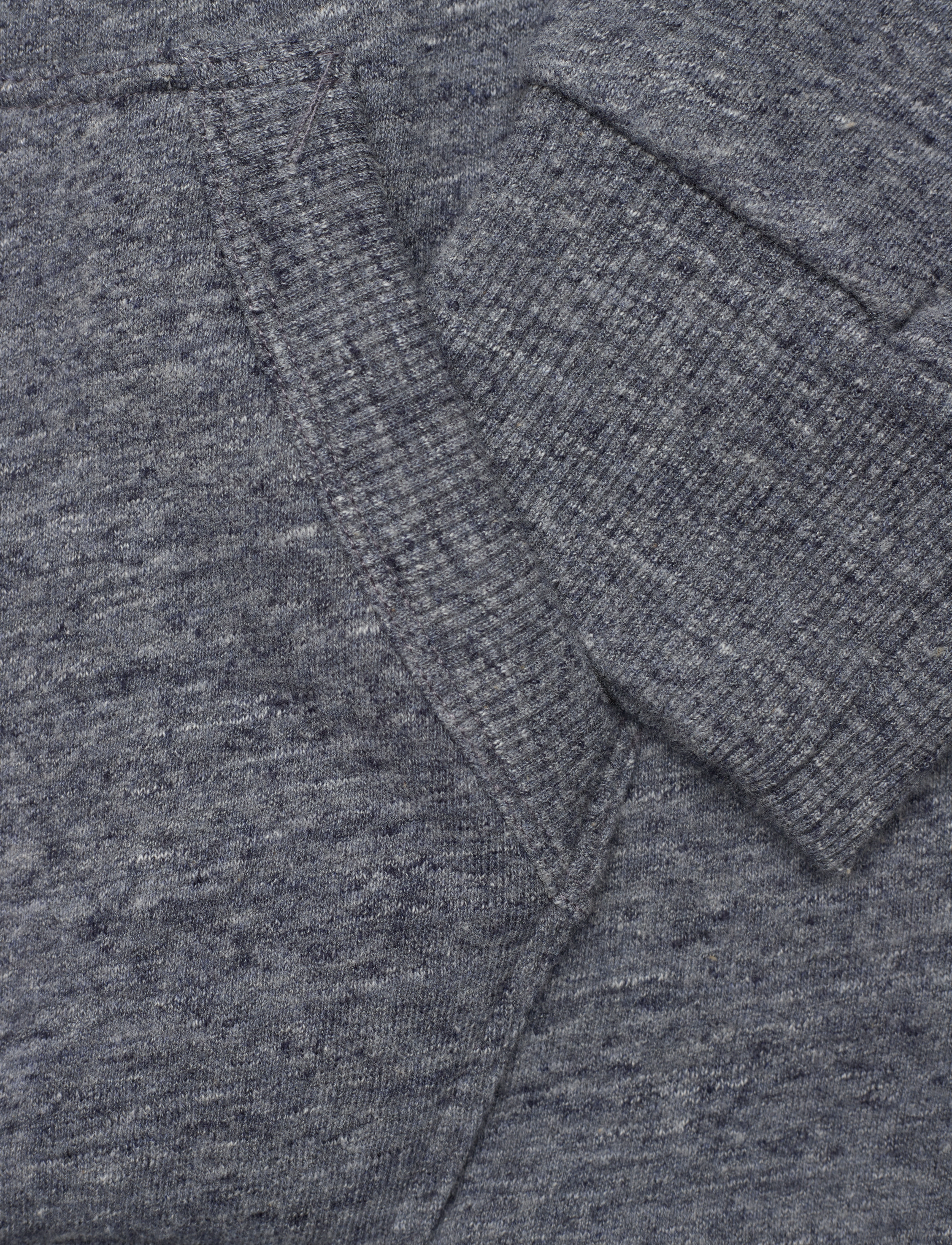 Superdry - VINTAGE LOGO EMBOSS HOOD - creek blue grit grindle - 3