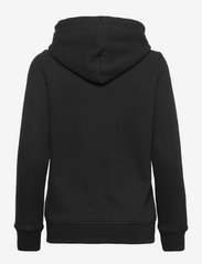Superdry - VINTAGE LOGO EMB ZIPHOOD - megztiniai ir džemperiai - black - 1