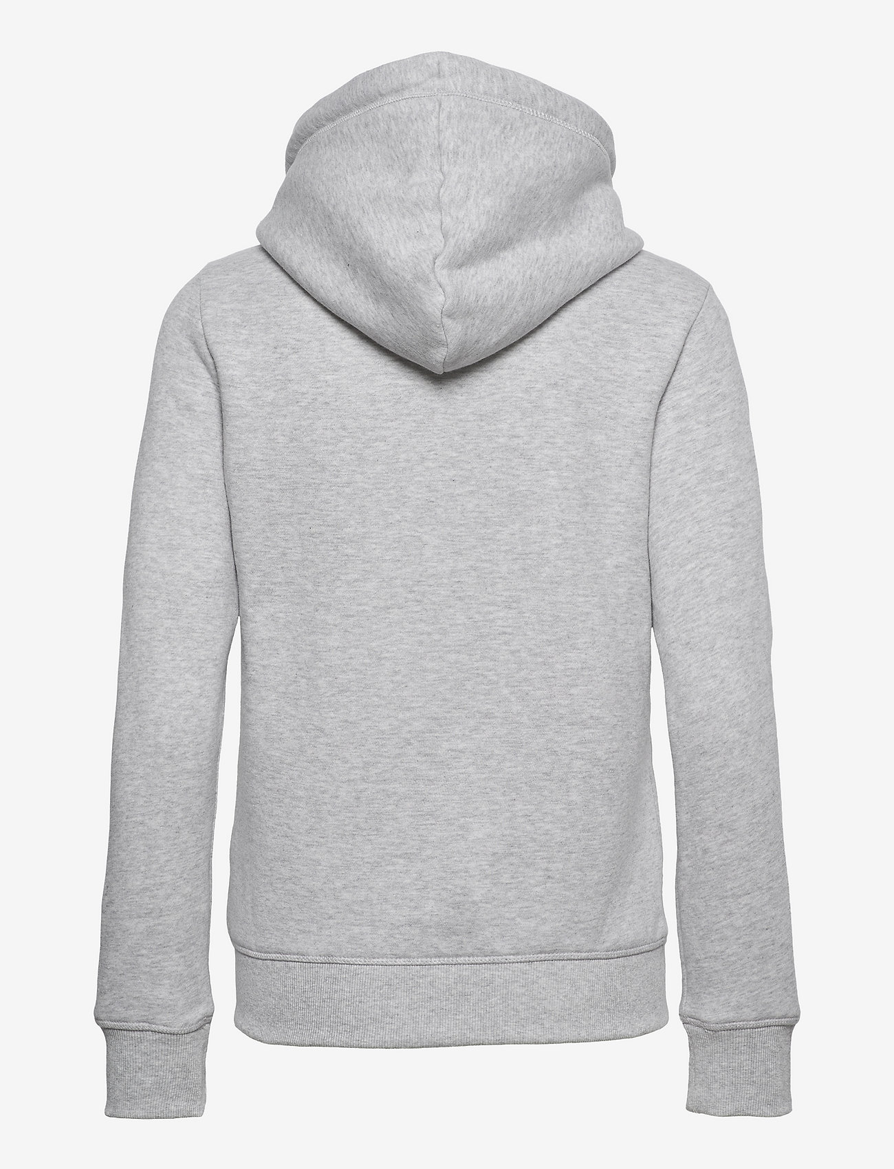 Superdry - VINTAGE LOGO EMB ZIPHOOD - sporta džemperi un džemperi ar kapuci - glacier grey marl - 1