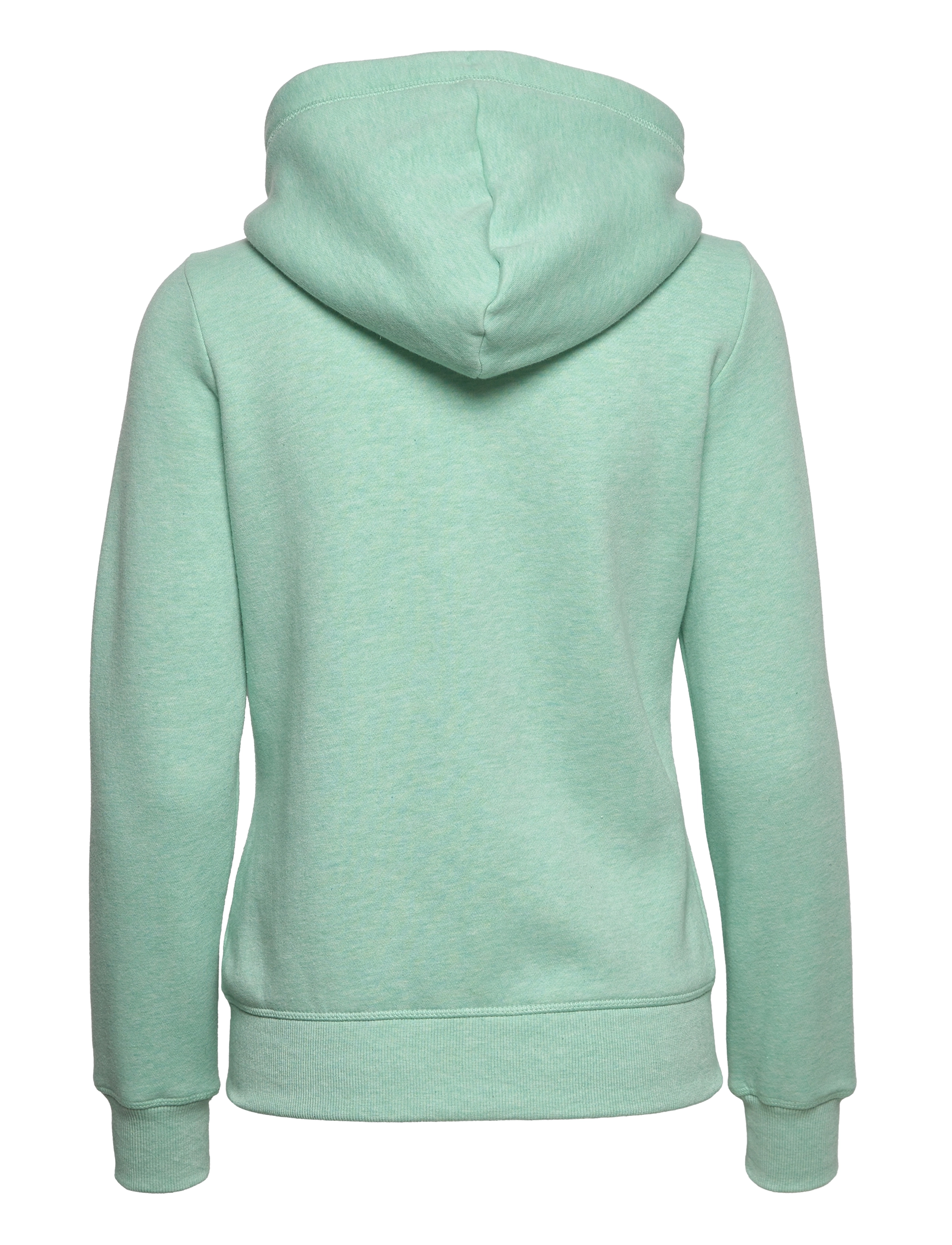 Superdry - VINTAGE LOGO EMB ZIPHOOD - minted marl - 1
