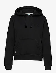 Superdry - ESSENTIAL LOGO HOODIE - džemperi ar kapuci - black - 0