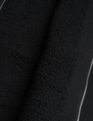 Superdry - ESSENTIAL BORG LINED ZIPHOOD - džemperi ar kapuci - black - 6