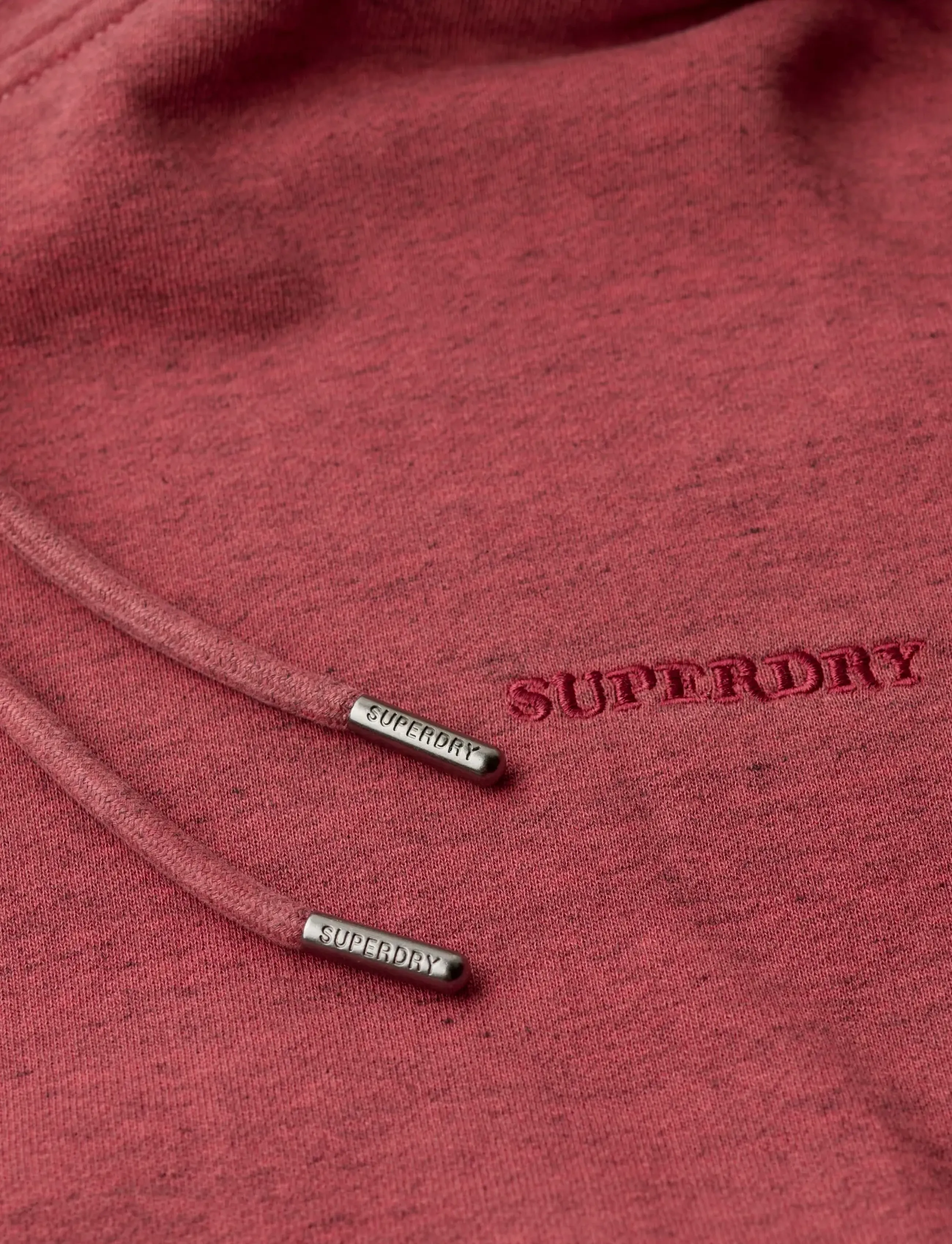 Superdry - ESSENTIAL LOGO OVERDYED HOODIE - kapuzenpullover - rich port - 4