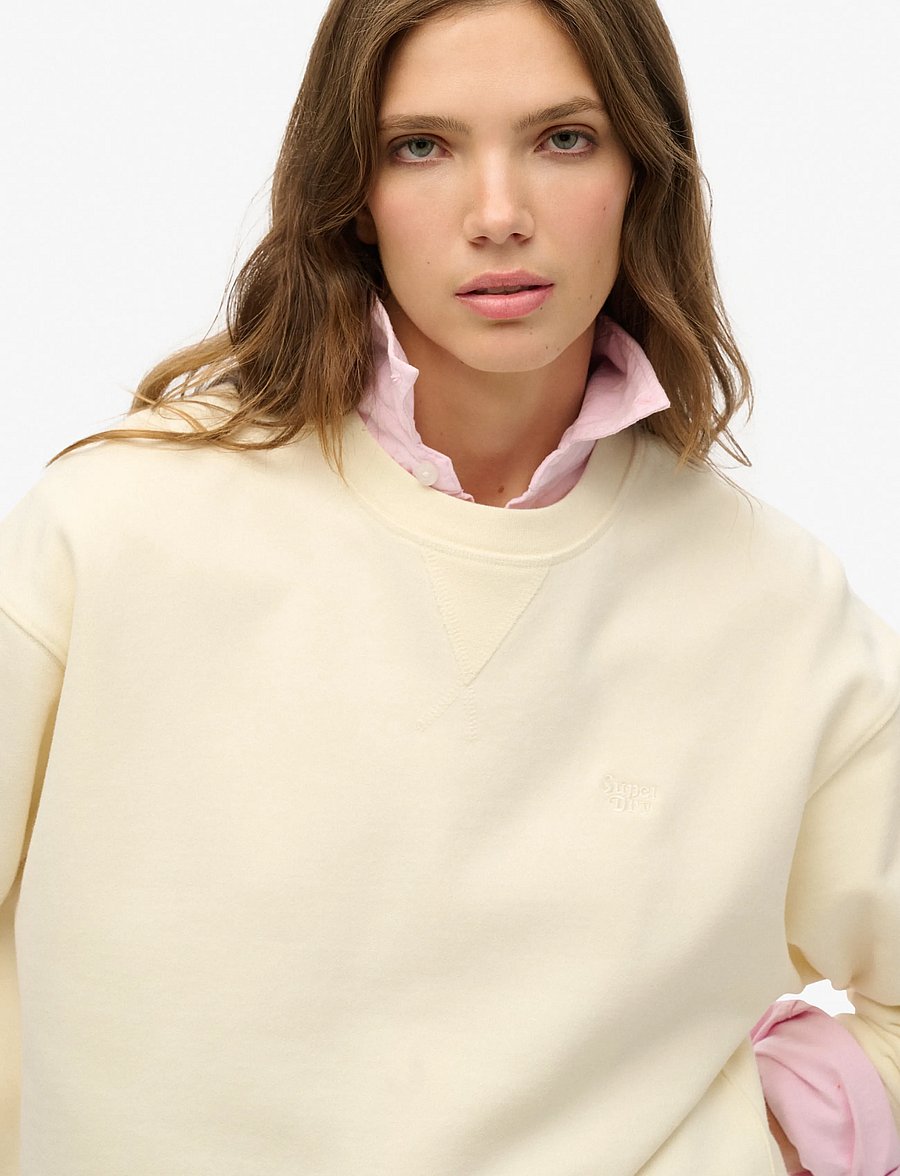 Superdry - STUDIOS CREW - sweatshirts - off white - 4