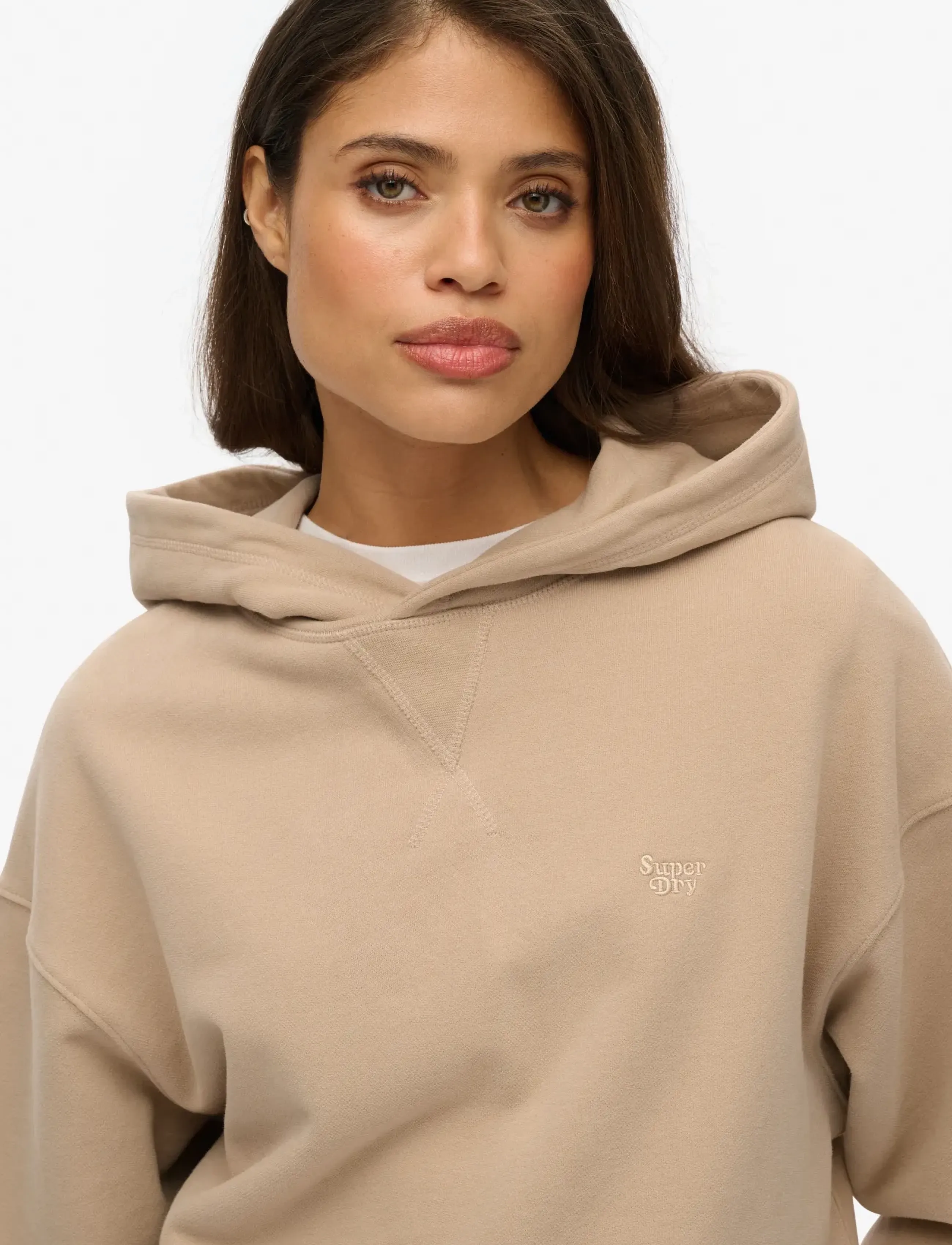 Superdry - STUDIOS HOODIE - hoodies - light taupe - 2