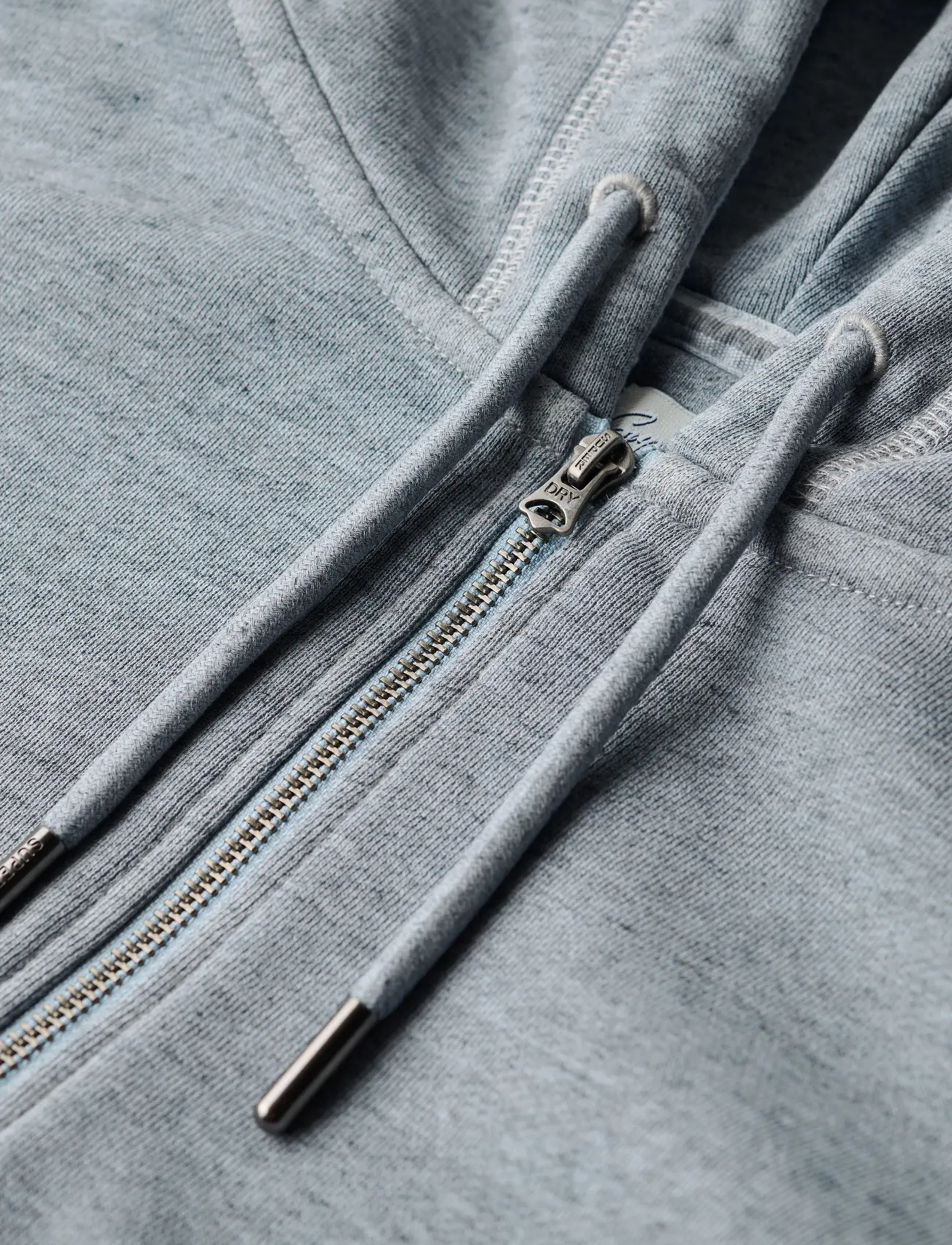 Superdry - ESSENTIAL LOGO OVERDYED ZH - kapuzenpullover - blue fog - 4