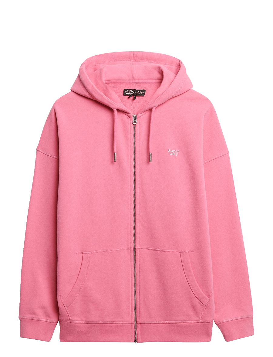 Superdry - STUDIOS ZIP HOODIE - kapuutsiga dressipluusid - azalea pink - 2