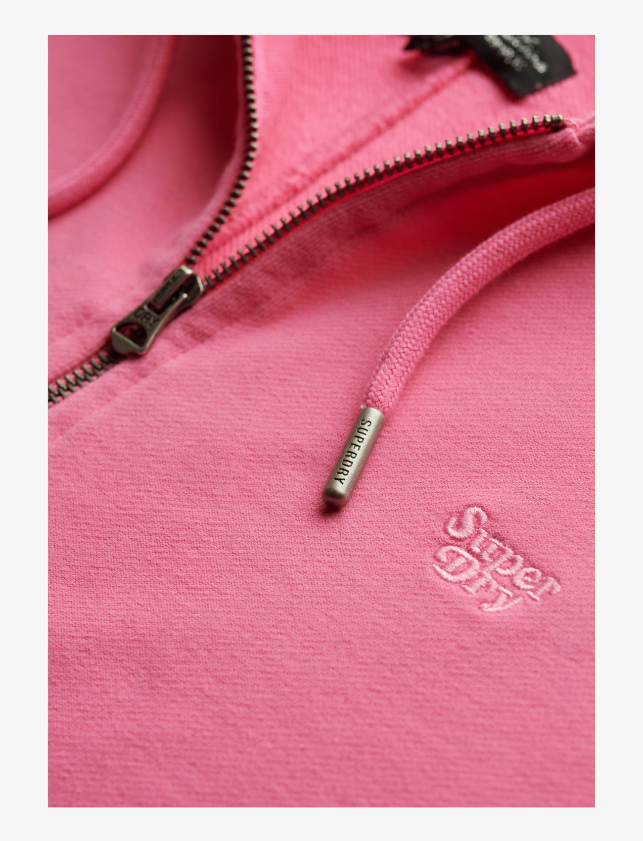 Superdry - STUDIOS ZIP HOODIE - hættetrøjer - azalea pink - 3