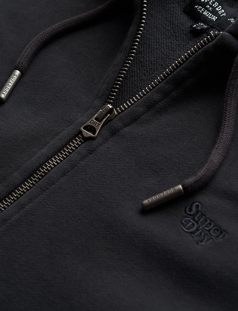 Superdry - STUDIOS ZIP HOODIE - kapuutsiga dressipluusid - washed black - 5