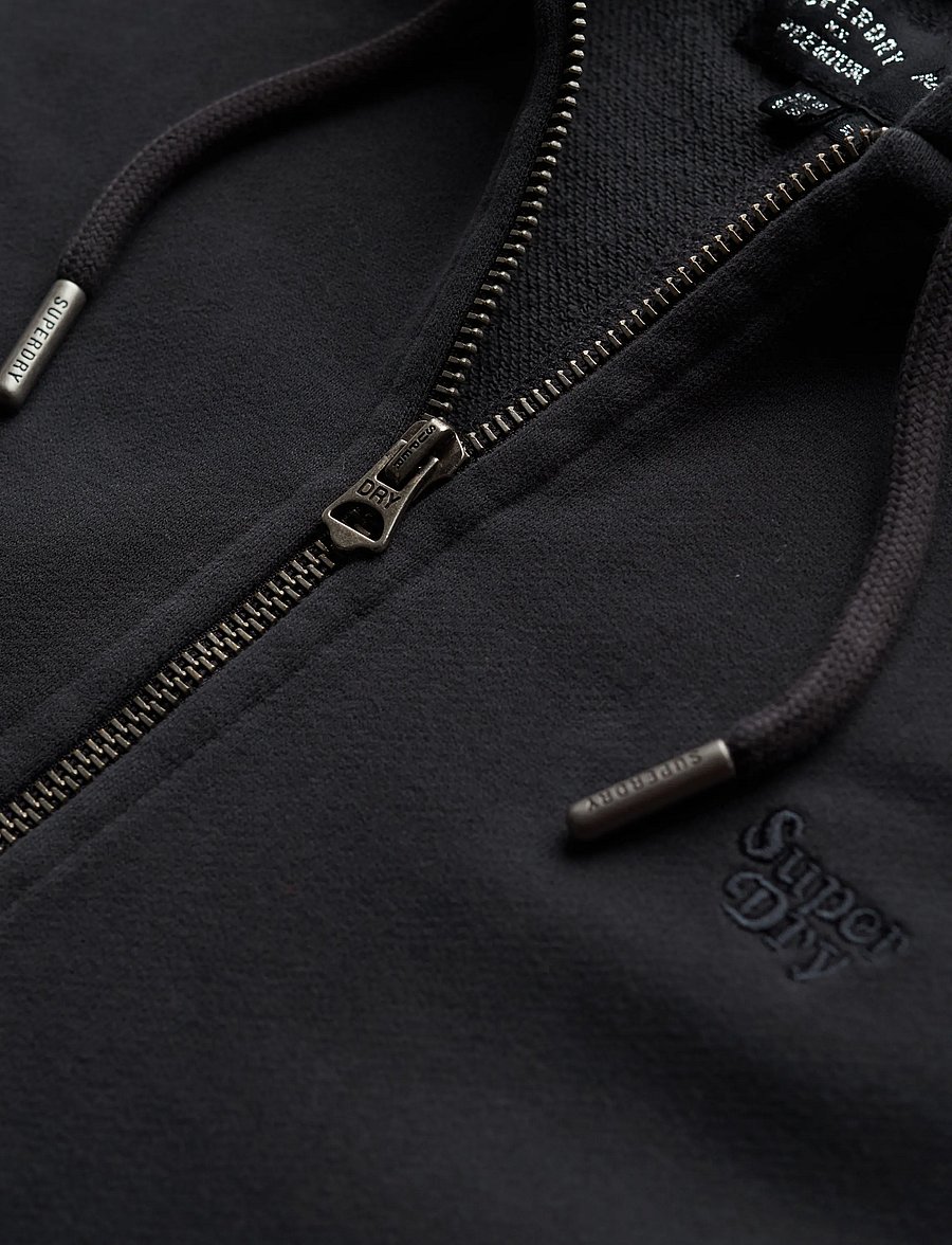 Superdry - STUDIOS ZIP HOODIE - kapuzenpullover - washed black - 5